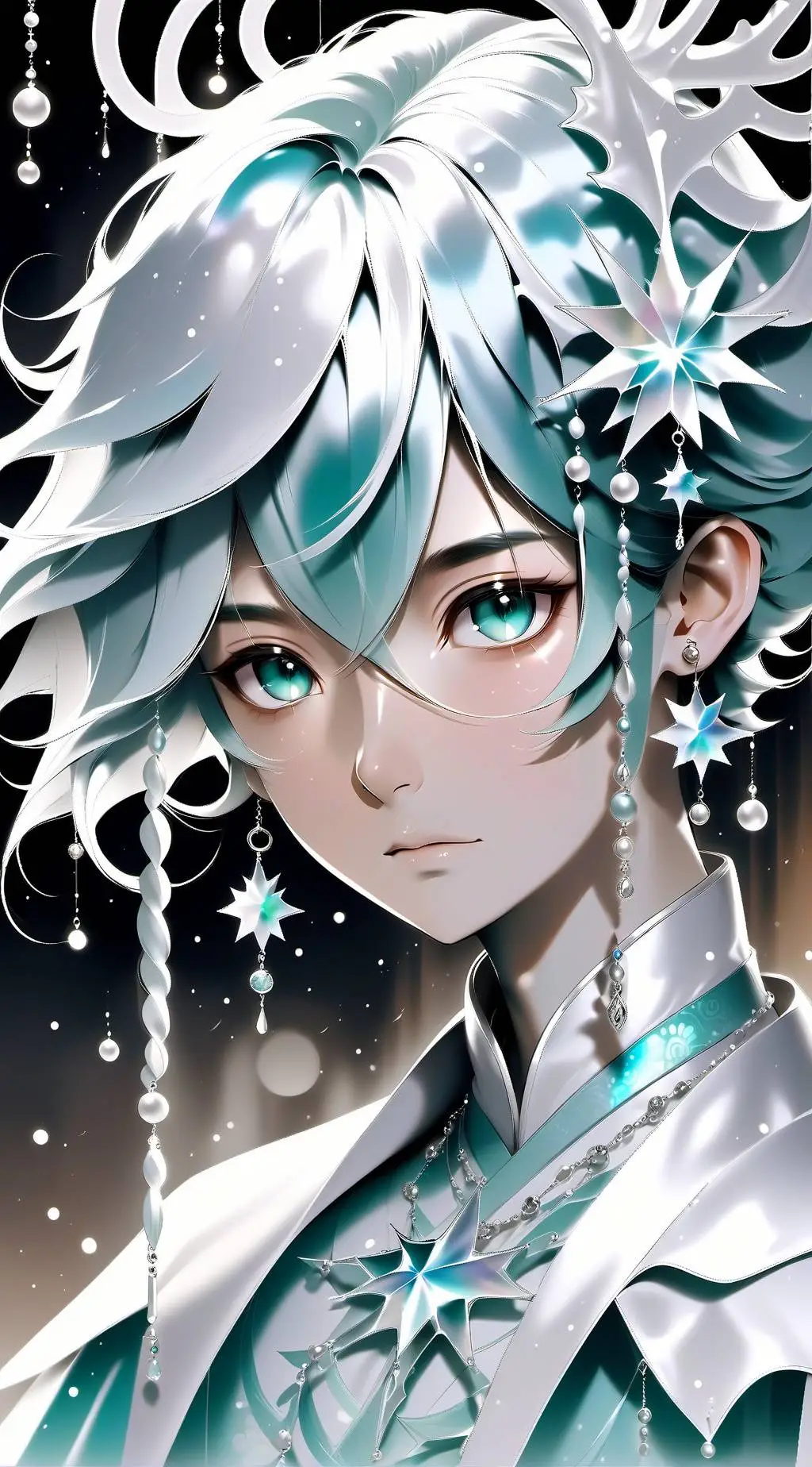 ai character: MD Christmas background