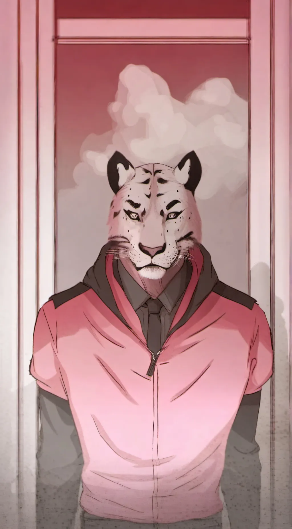 ai character: Pantera rosa background