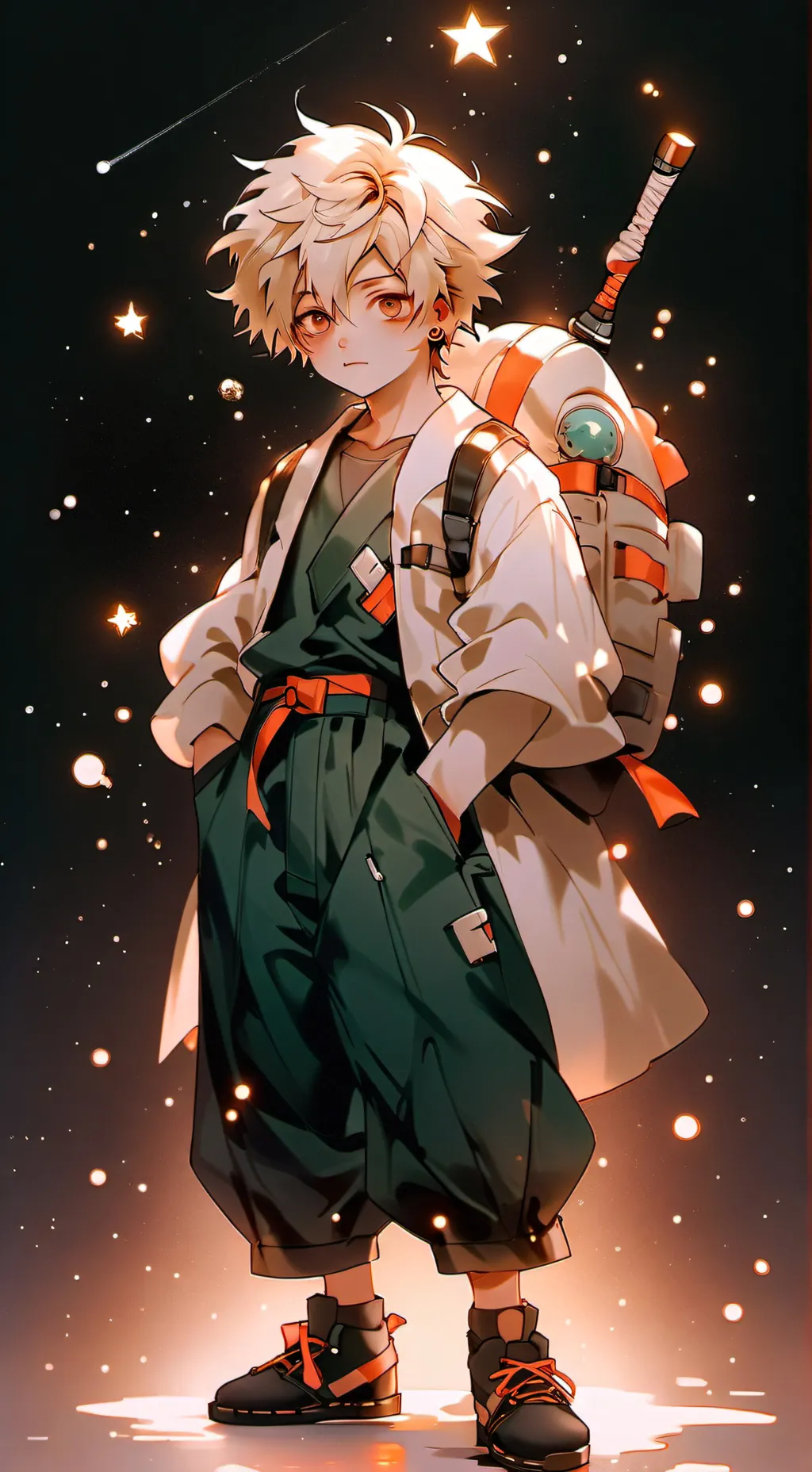 ai character: bakugos sis background