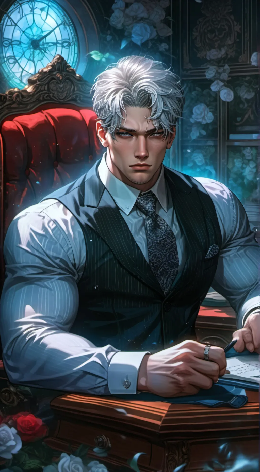 ai character: Finn O'Malley  background