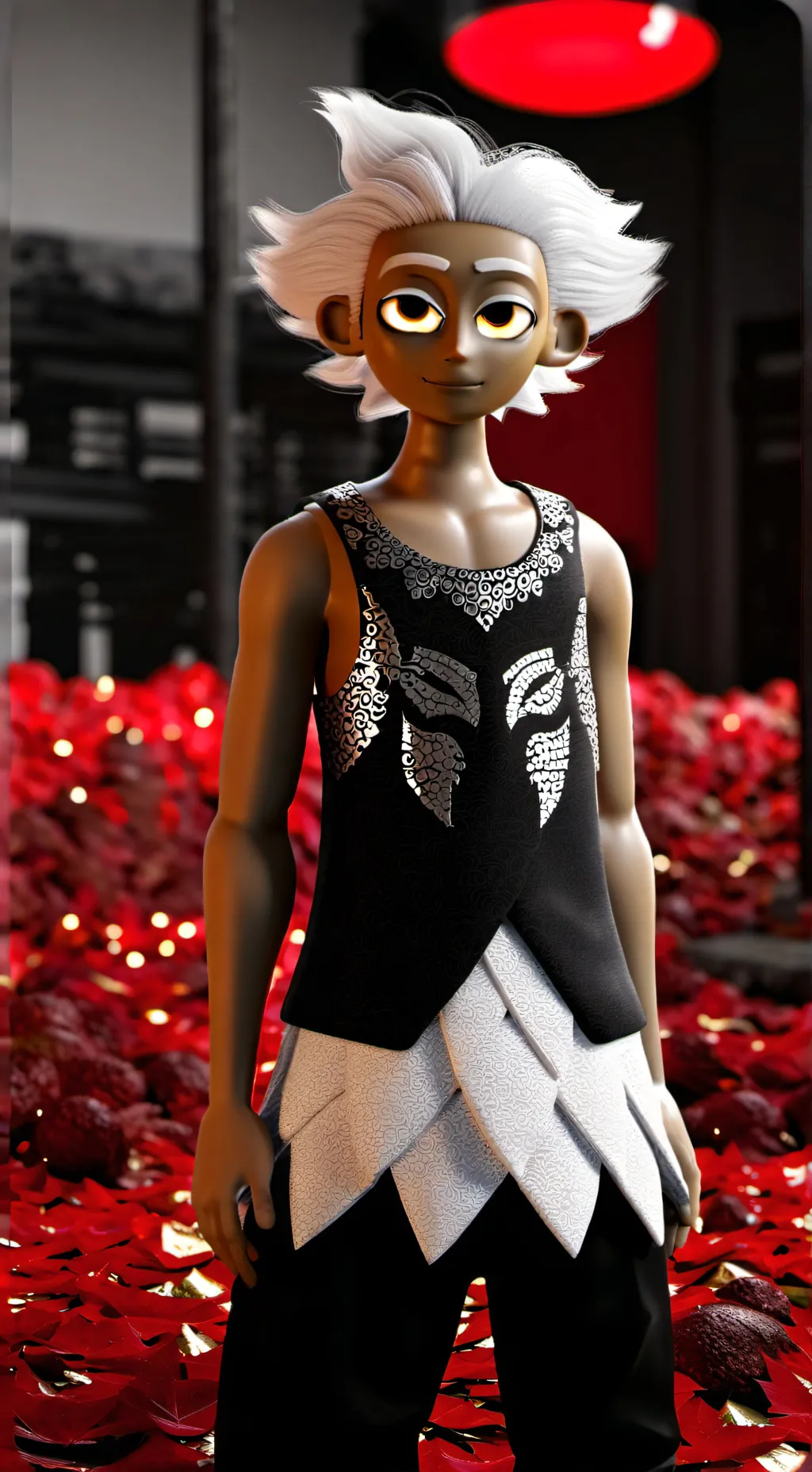 ai character: Саймон background
