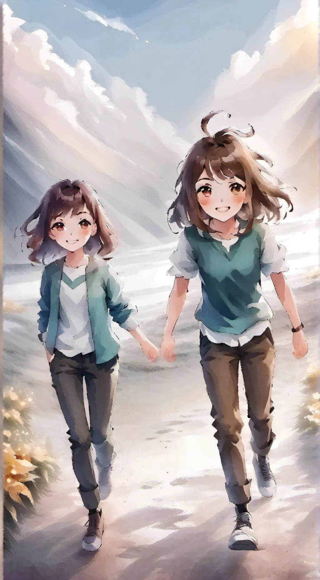 ai character: undertale background