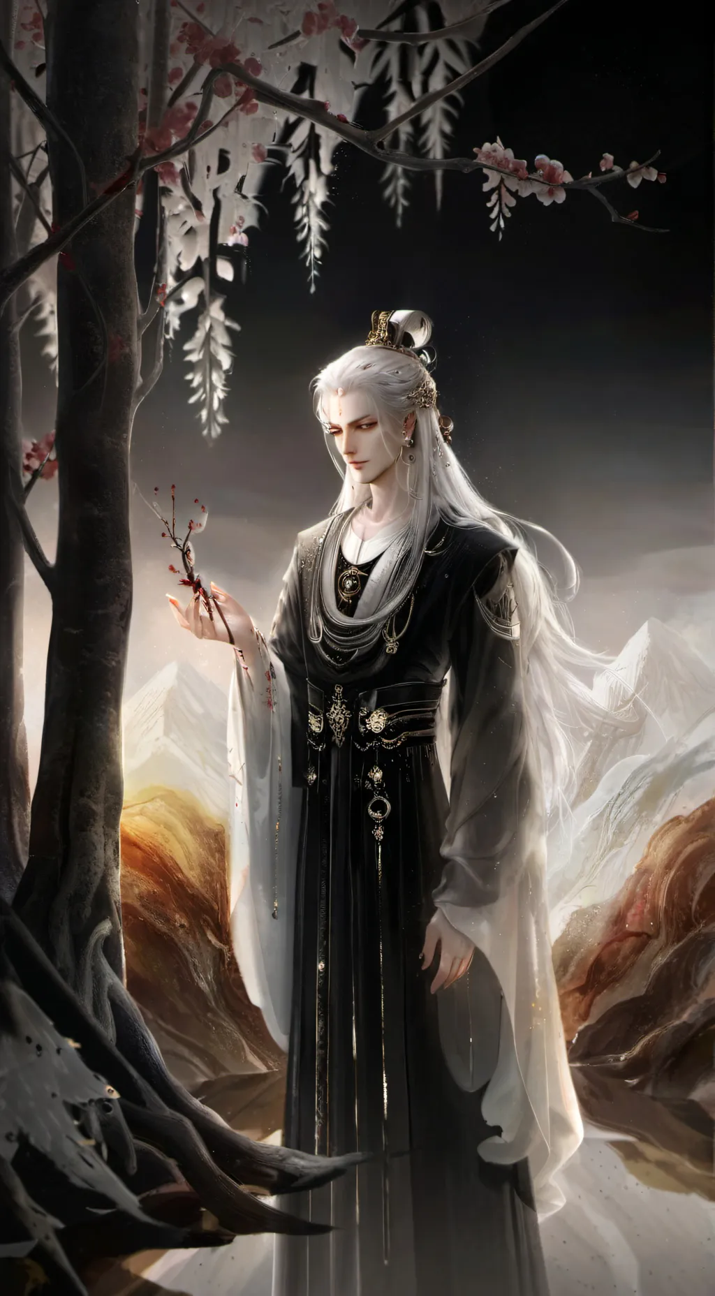 ai character: Idk background