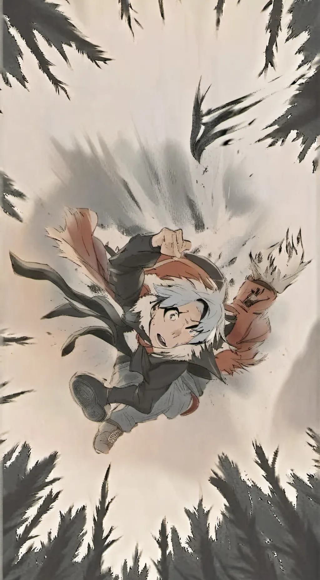 ai character: mha pole dance background