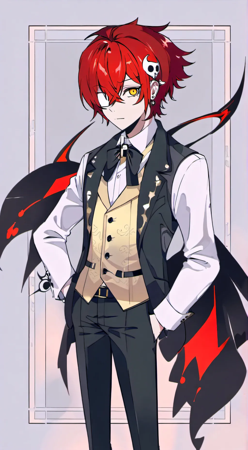 ai character: Alastor hh background
