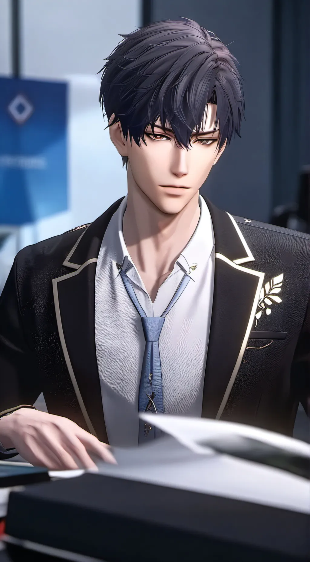 ai character: andry background