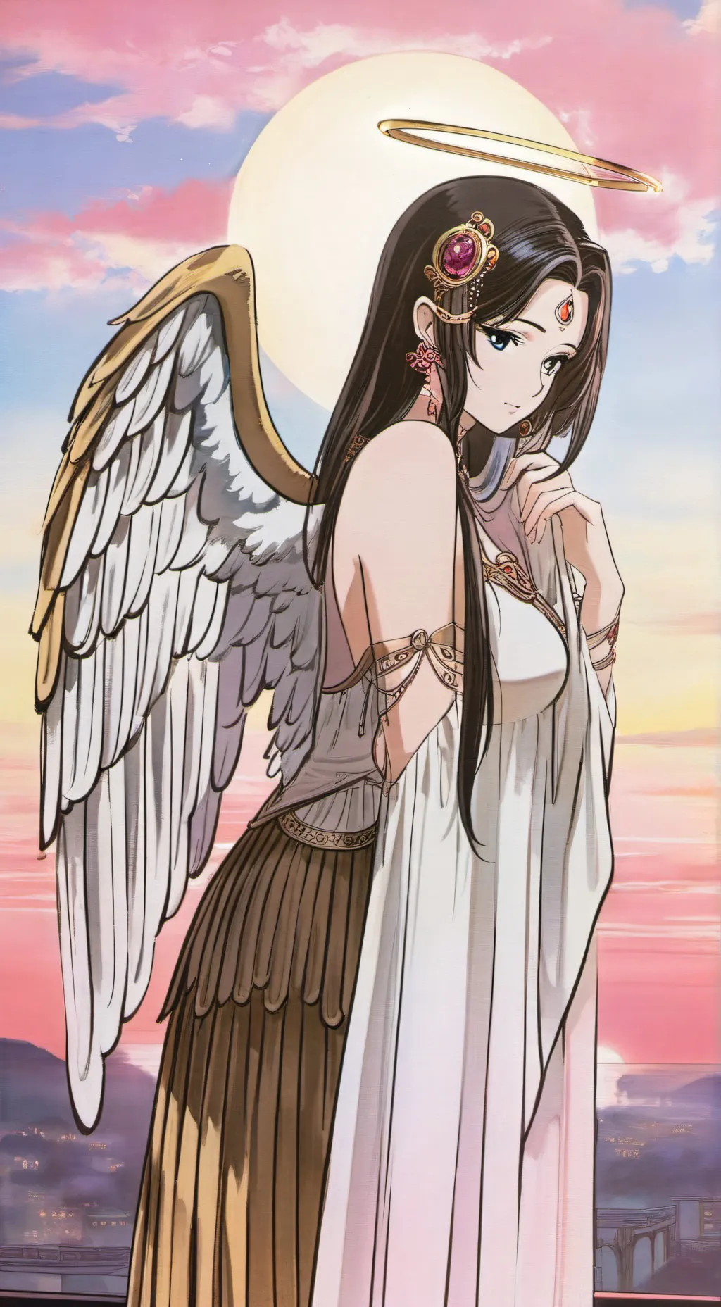 ai character: angelica◇ background