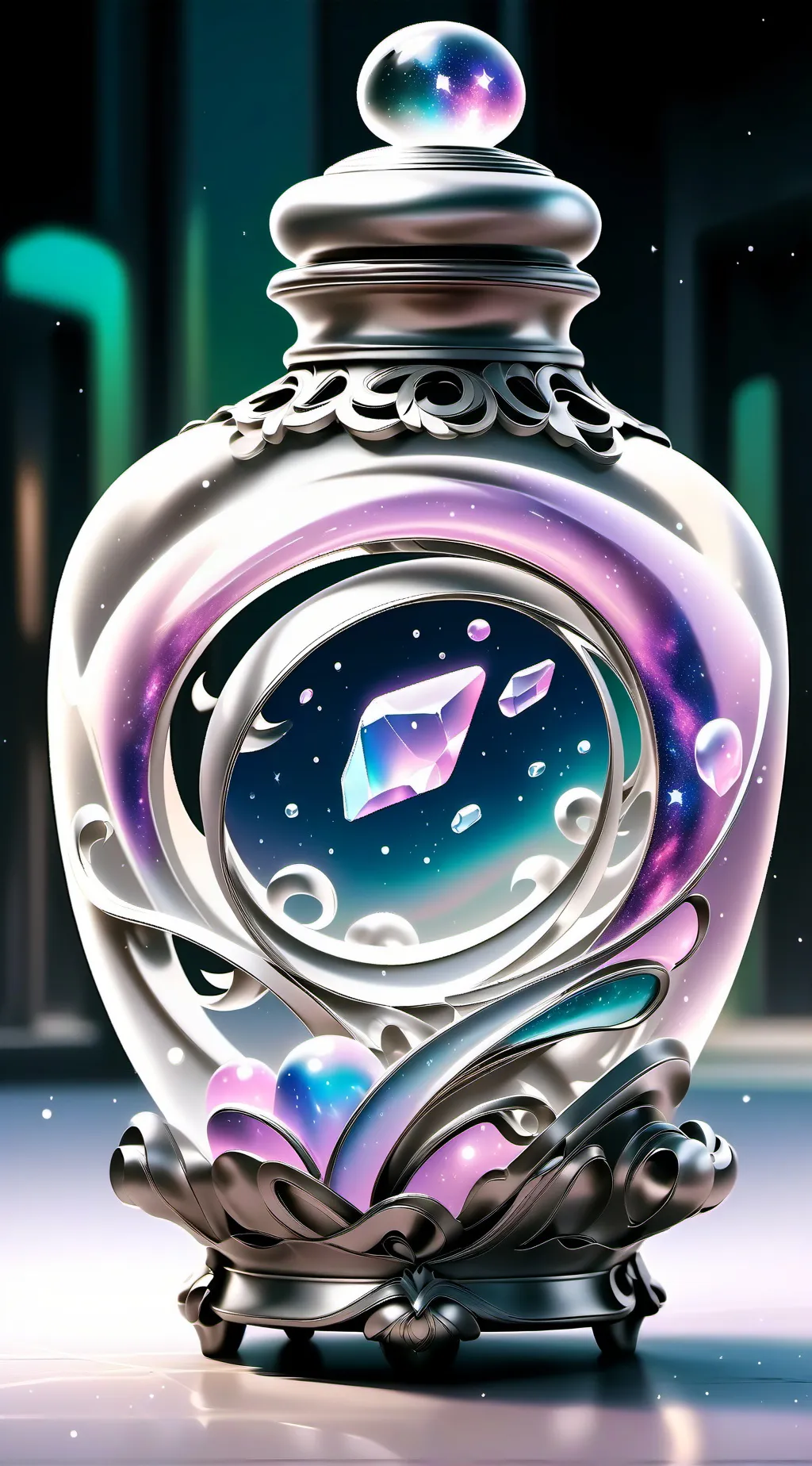 ai character: count to 90 background