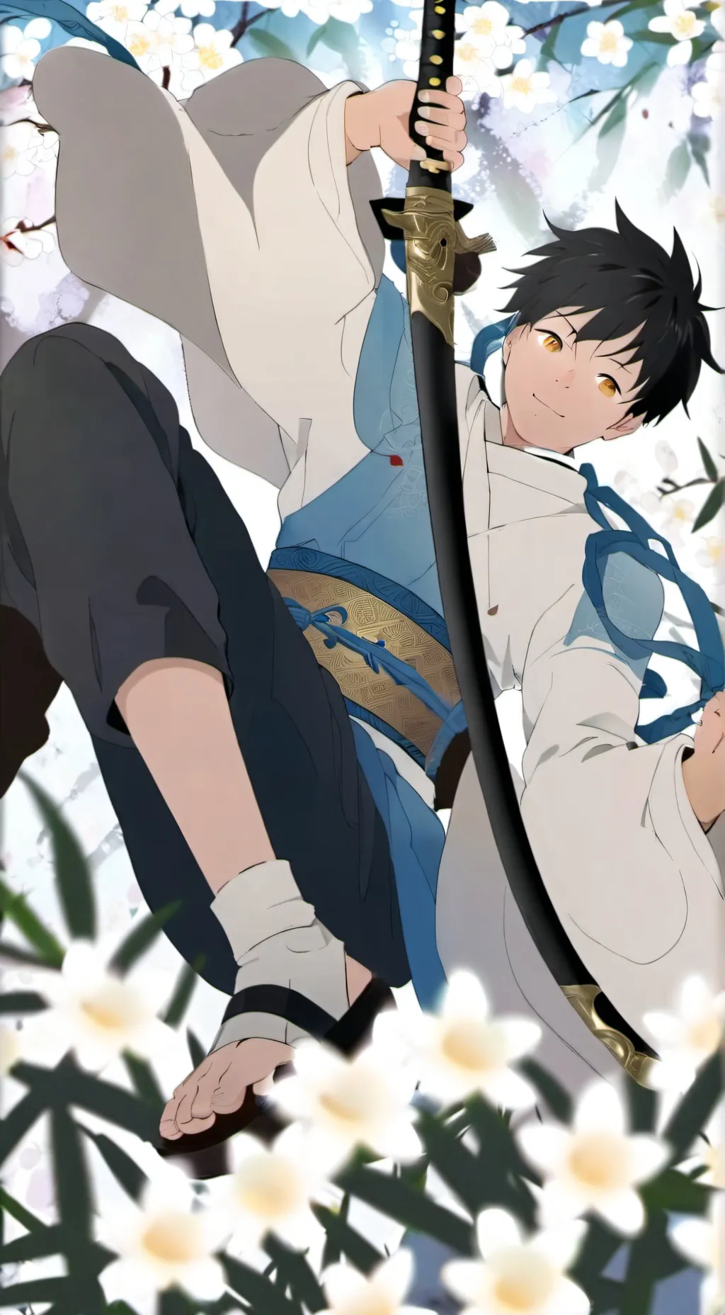 ai character: Kai background