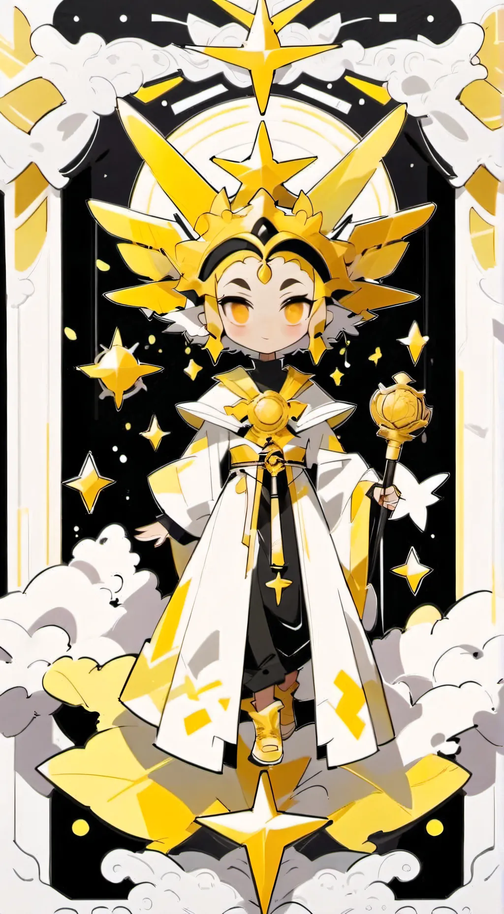 ai character: Solar background