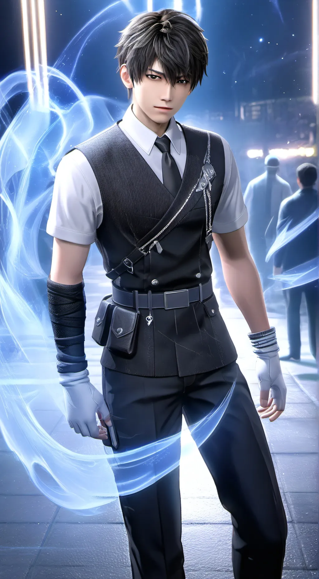 ai character: Liam background