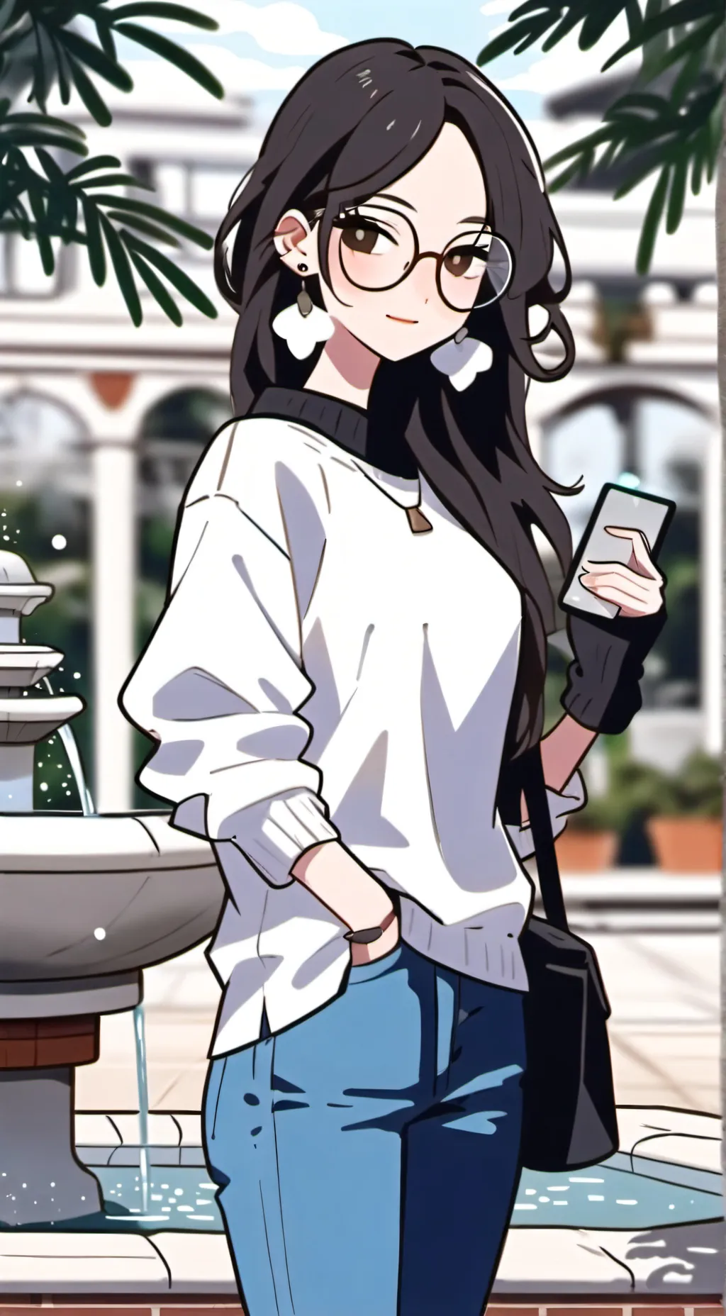 ai character: Alexa Martin background