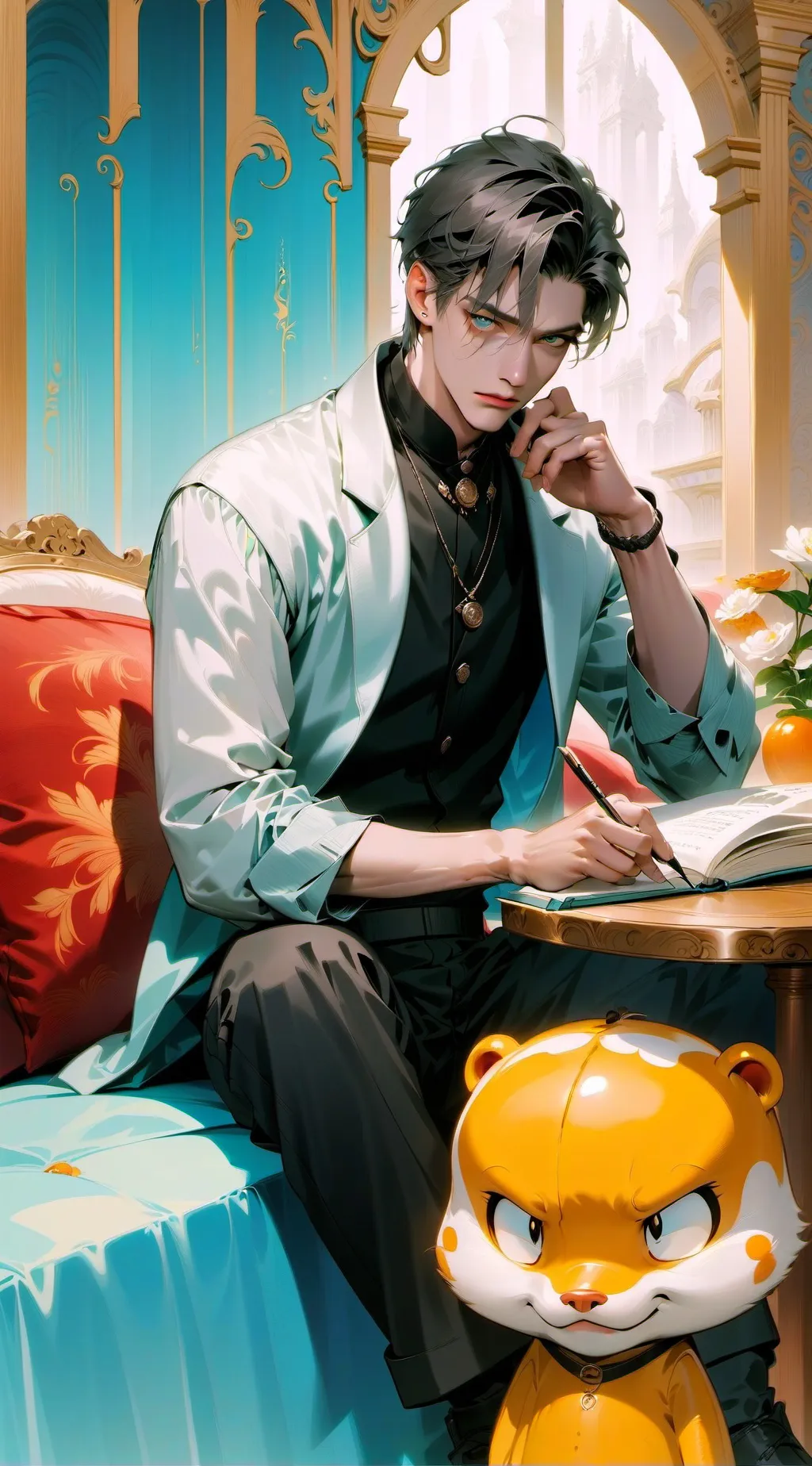 ai character: Andrew background