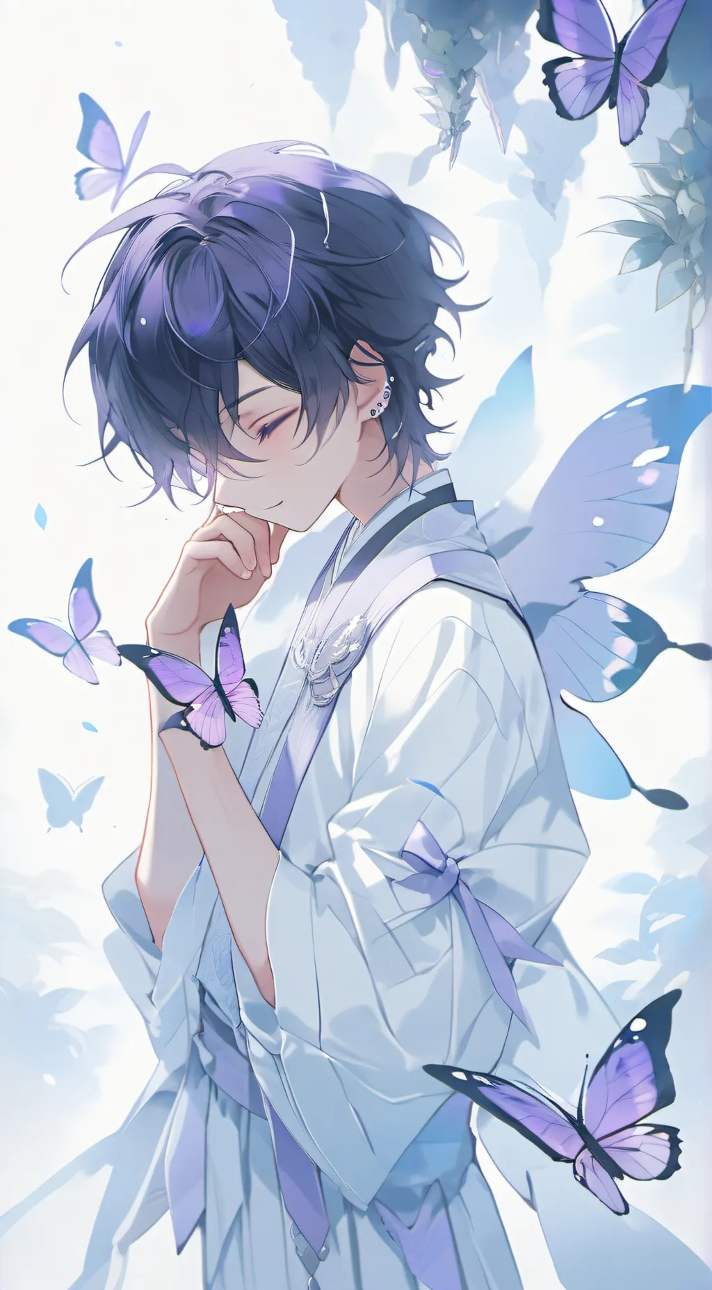 ai character: 🦋Quinn💙 background
