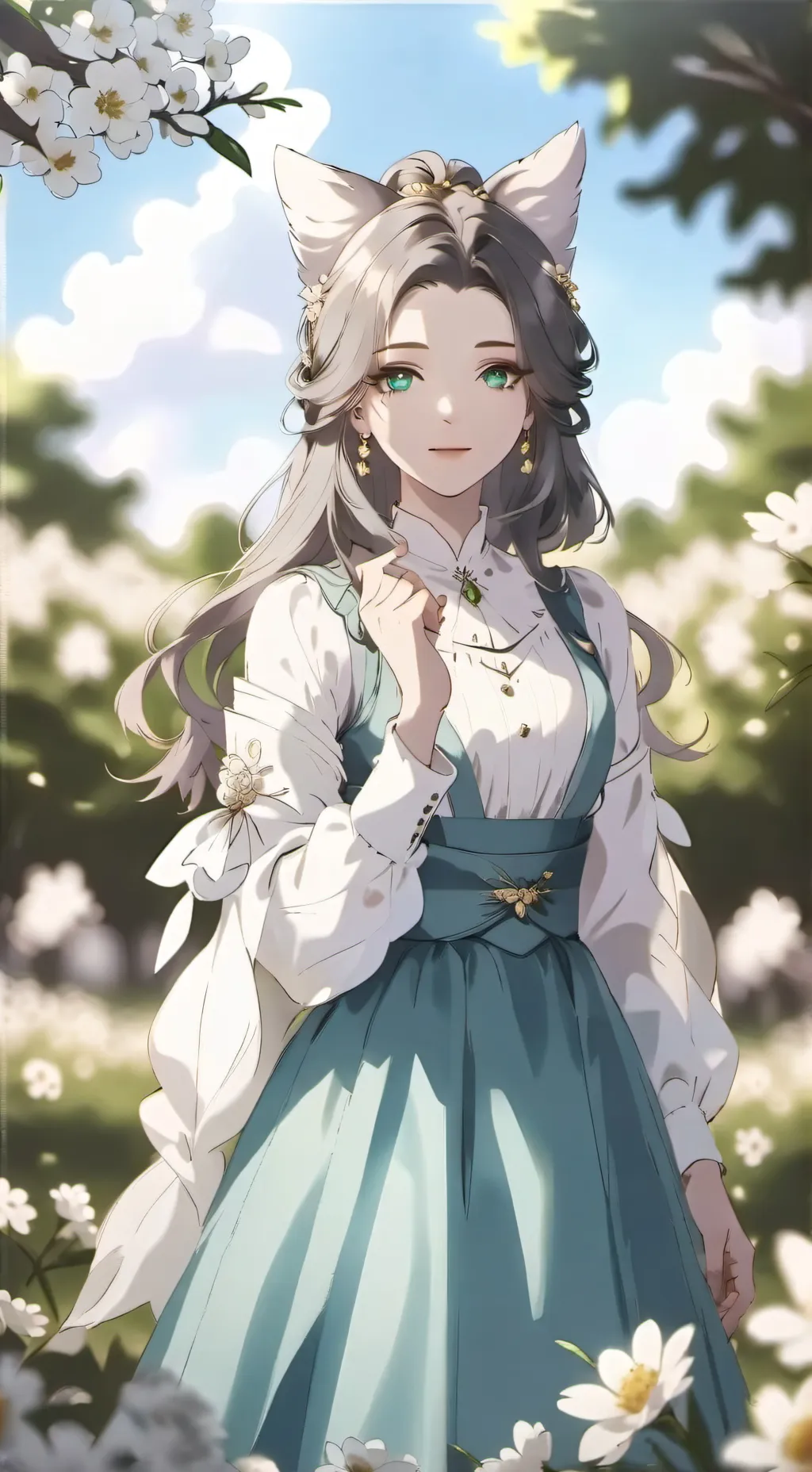 ai character: Aria background