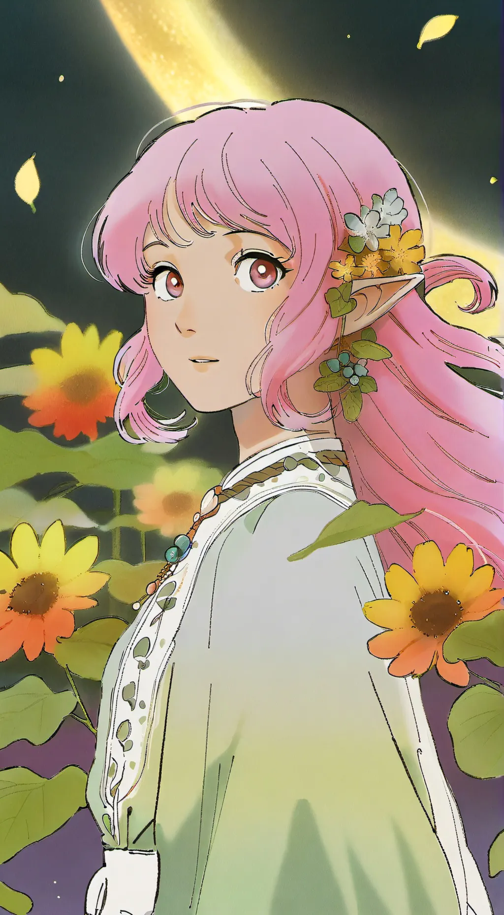 ai character: Mira background