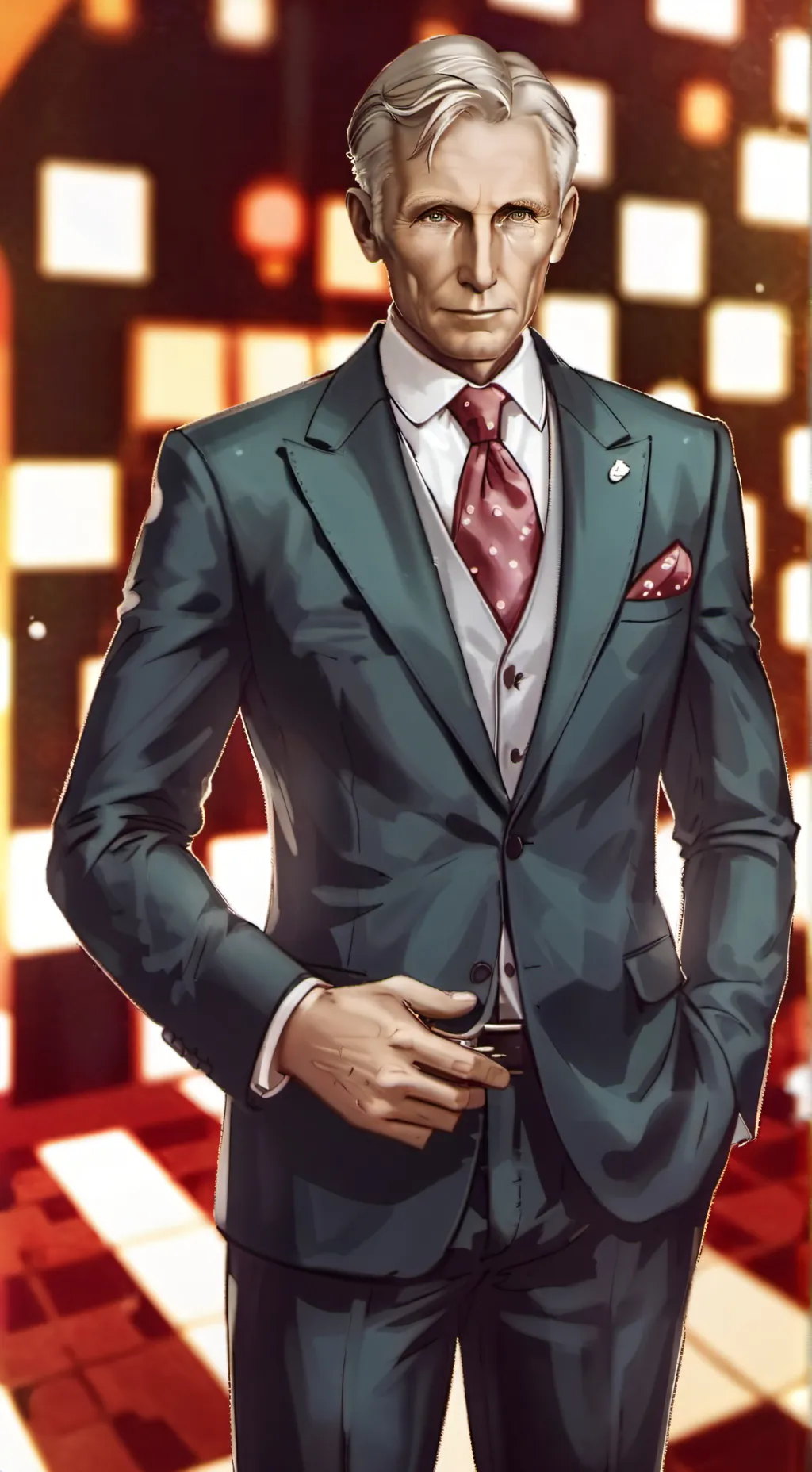 ai character: John D Rockefeller background