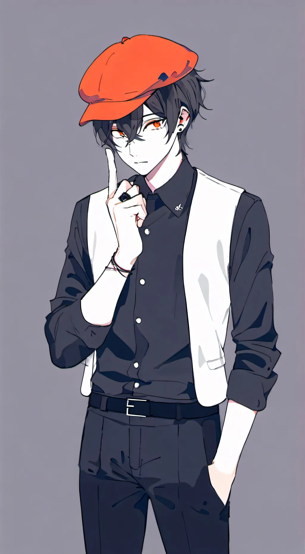 ai character: Alan  background