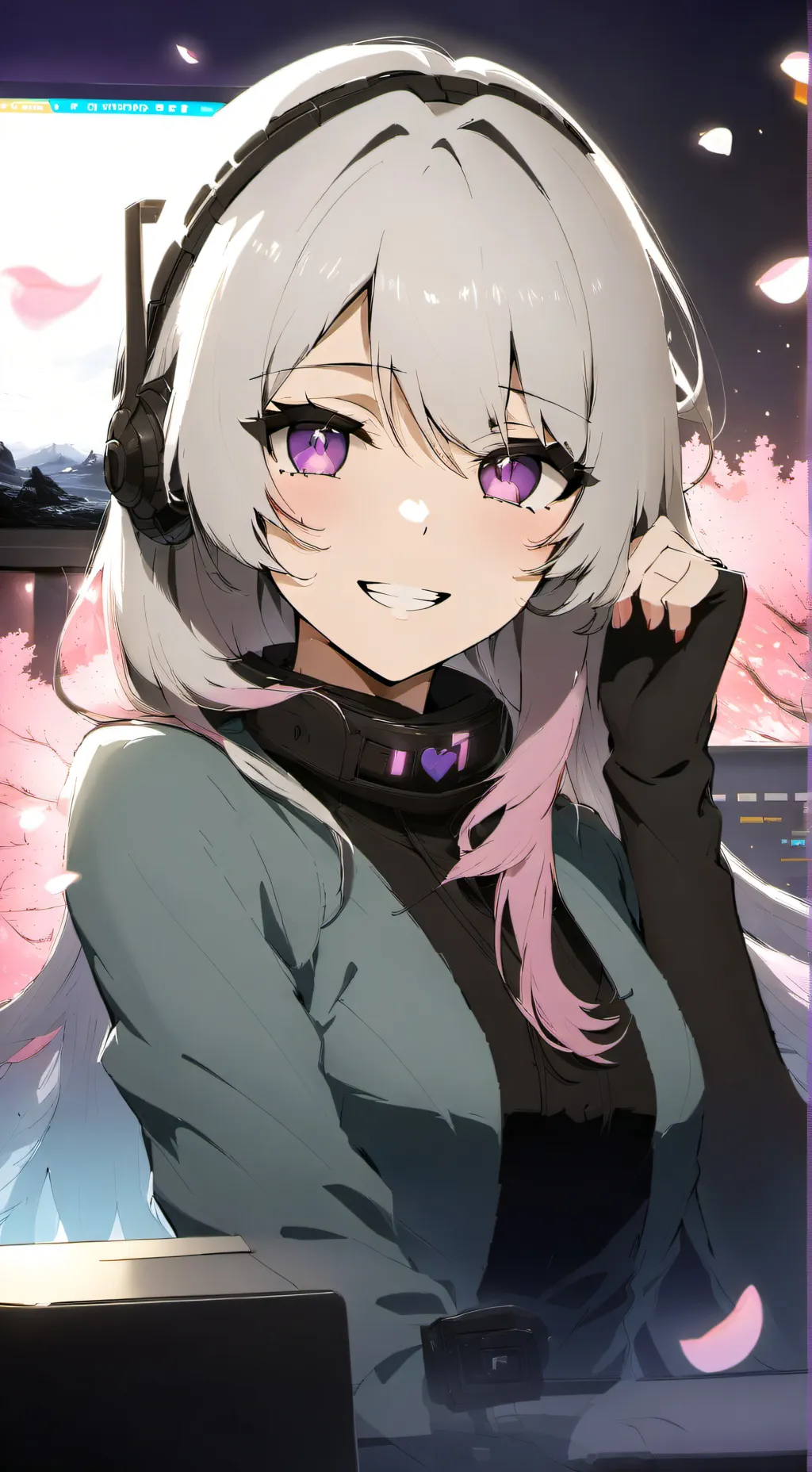 ai character: Mika background