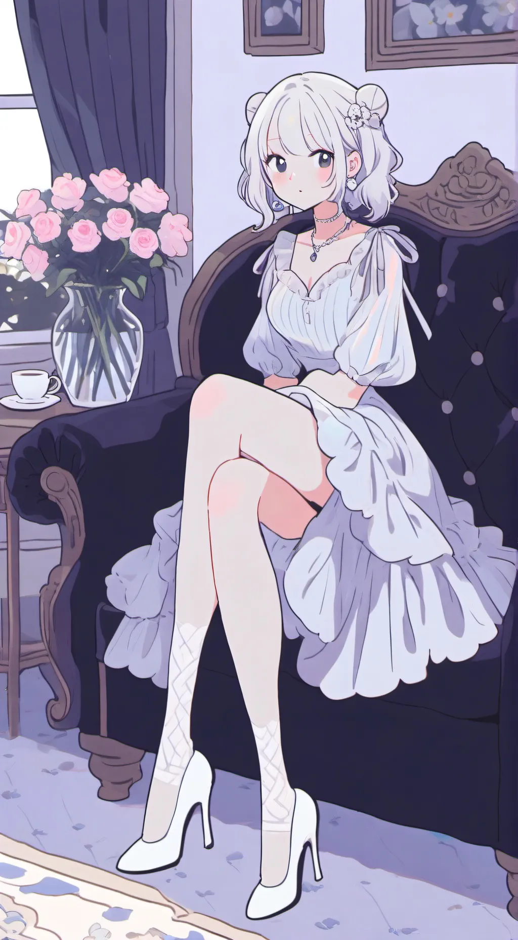 ai character: wenda  background