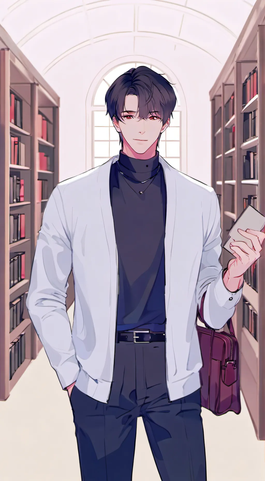 ai character: caleb background