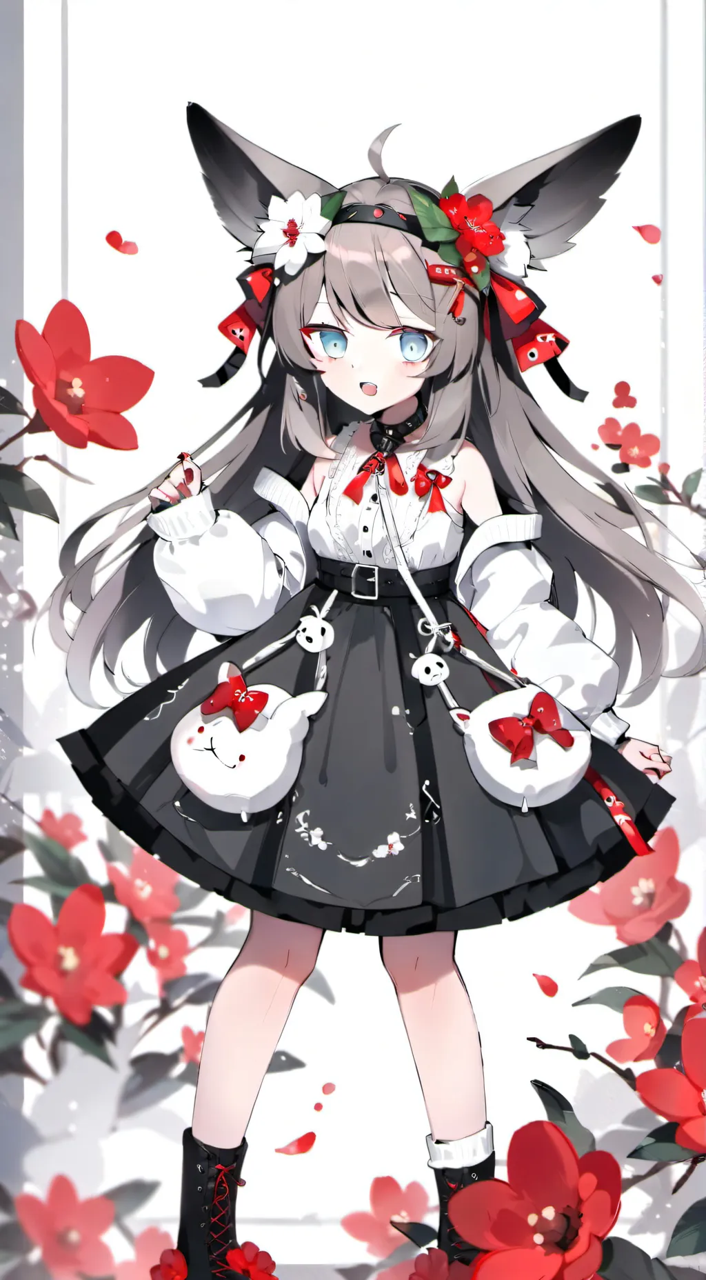 ai character: Miku background