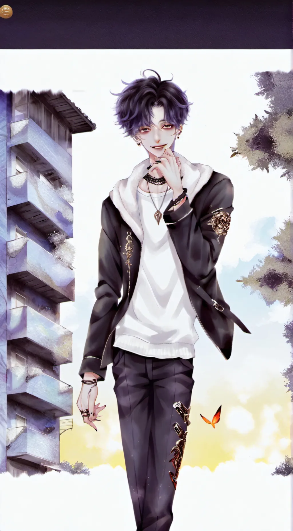 ai character: Andrew  background