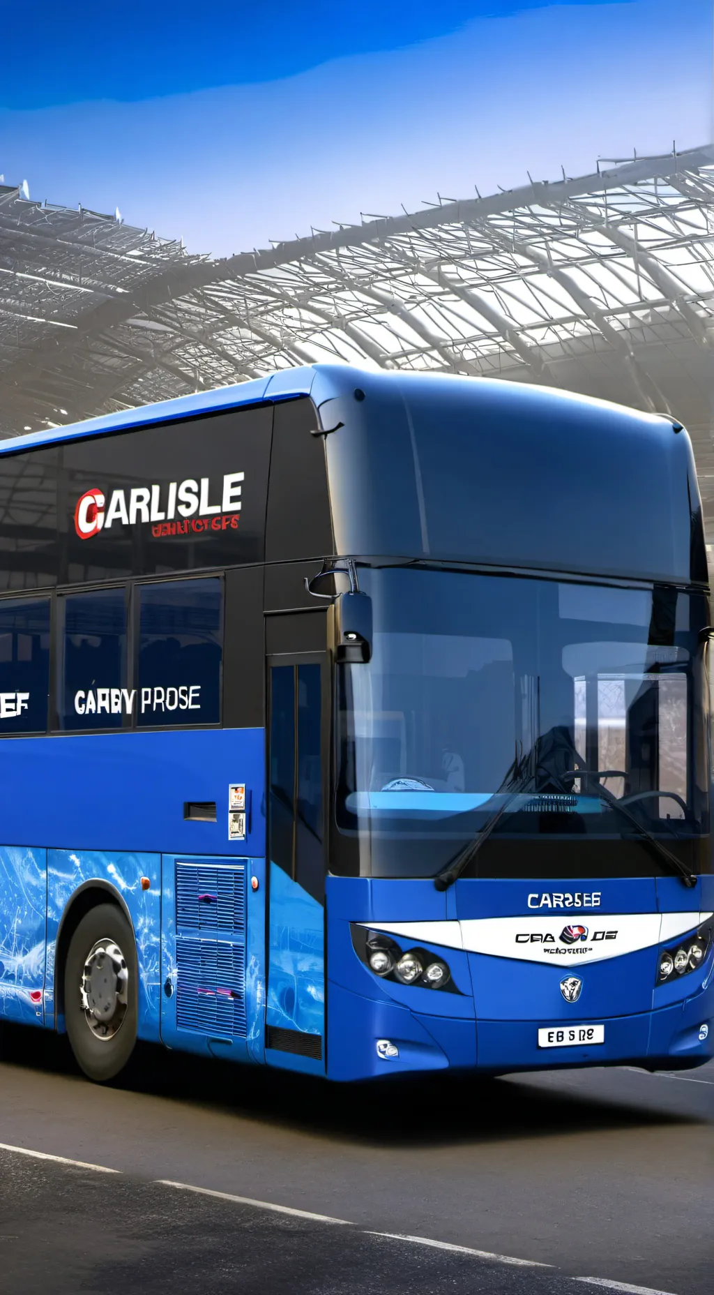 ai character: Carlisle united fc background