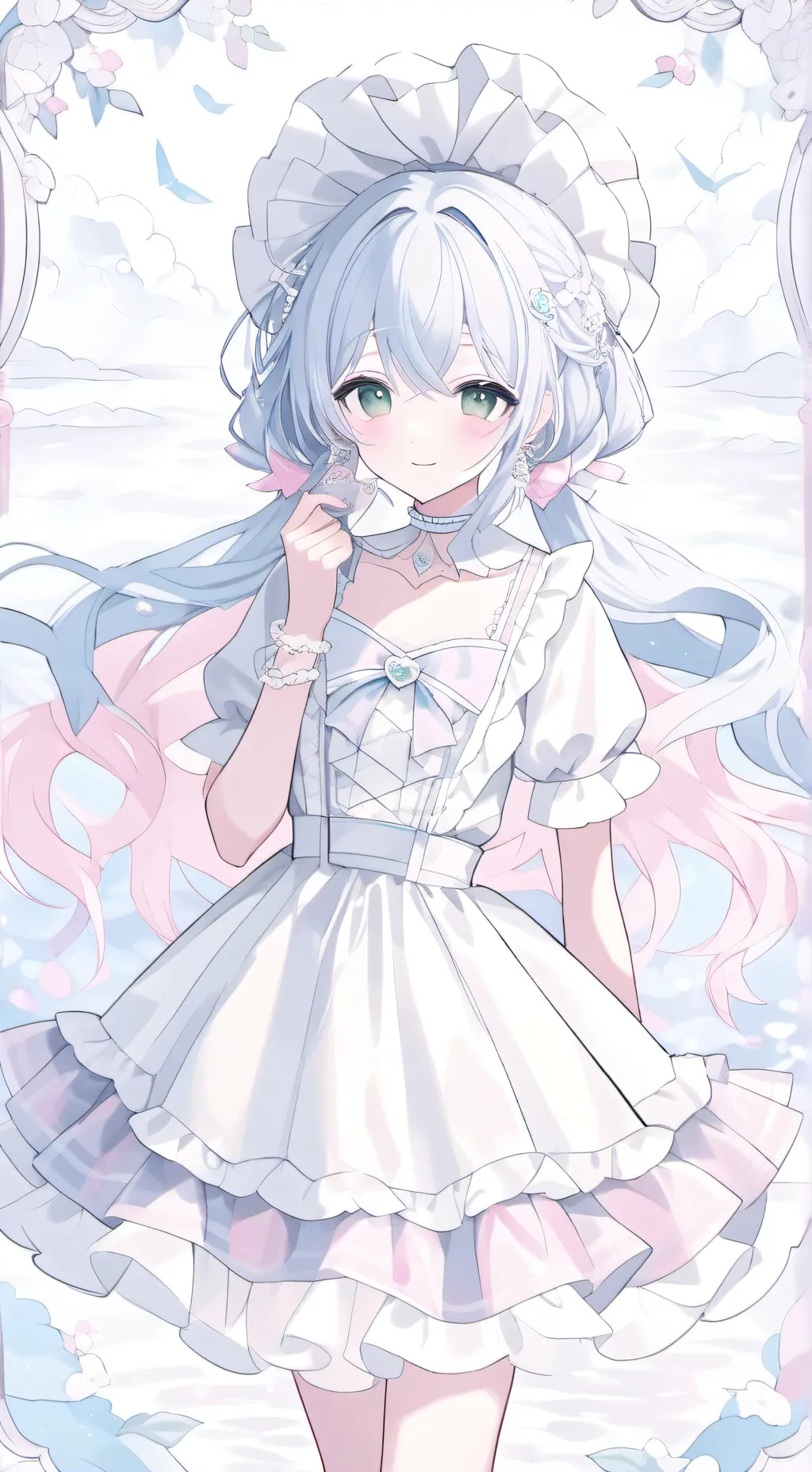 ai character: momo background