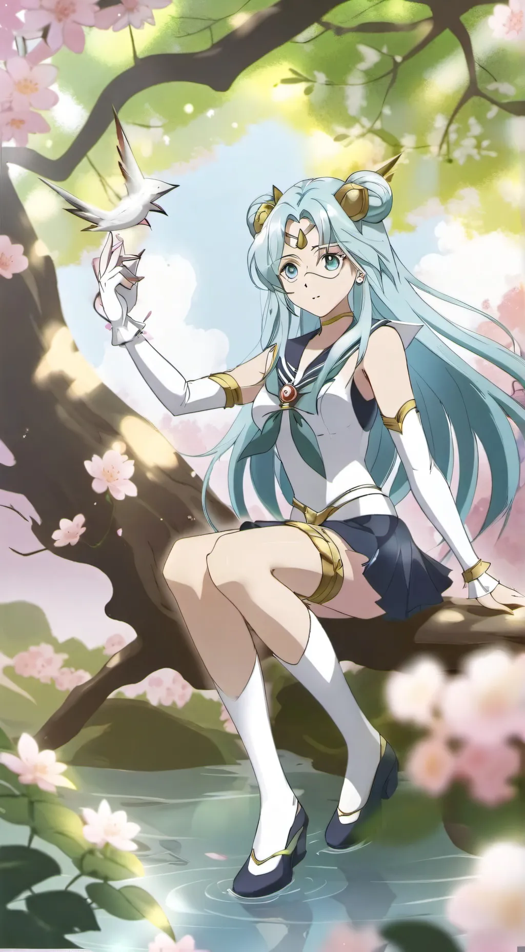 ai character: Sailor Seiren background