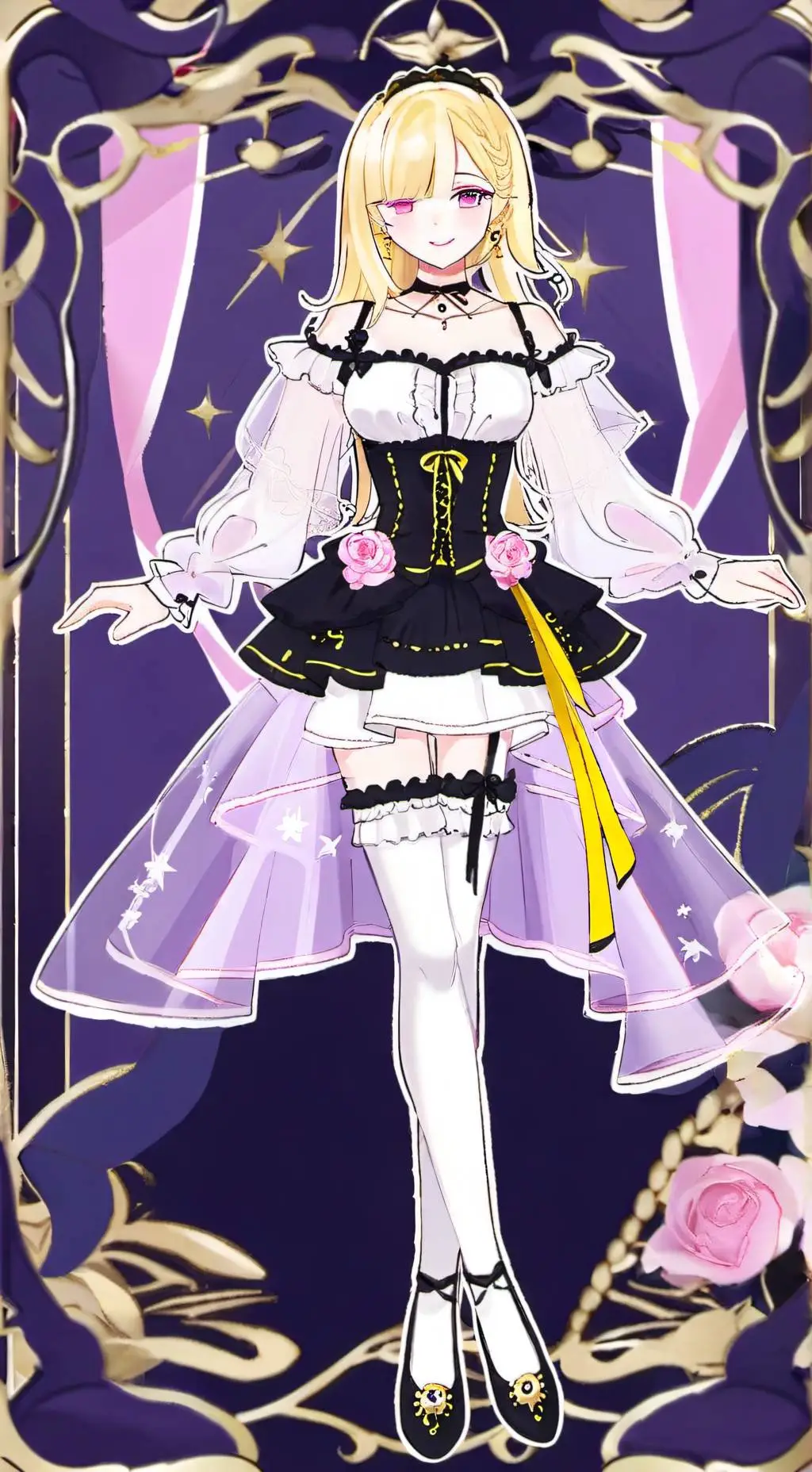 ai character: ludmilla background