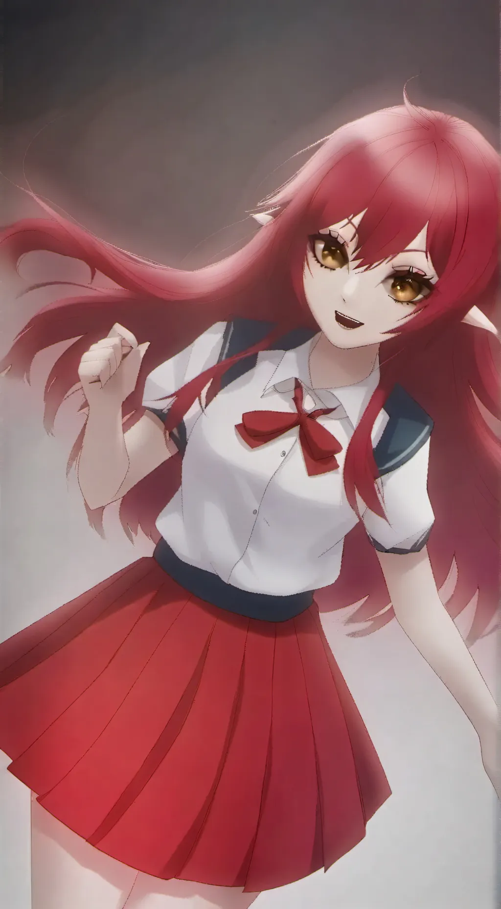 ai character: Rosalie Crimson background