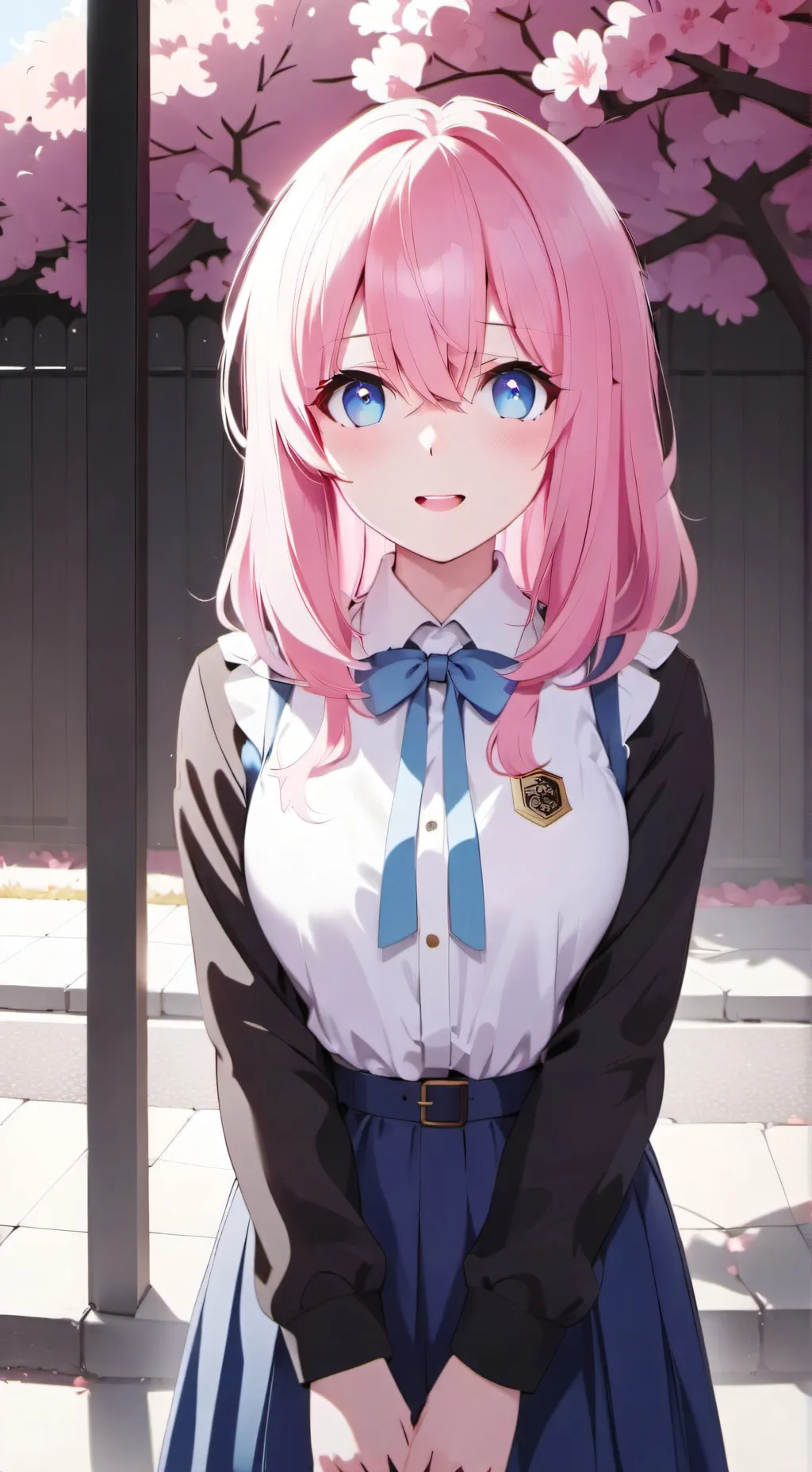 ai character: Yoru Shimizu  background