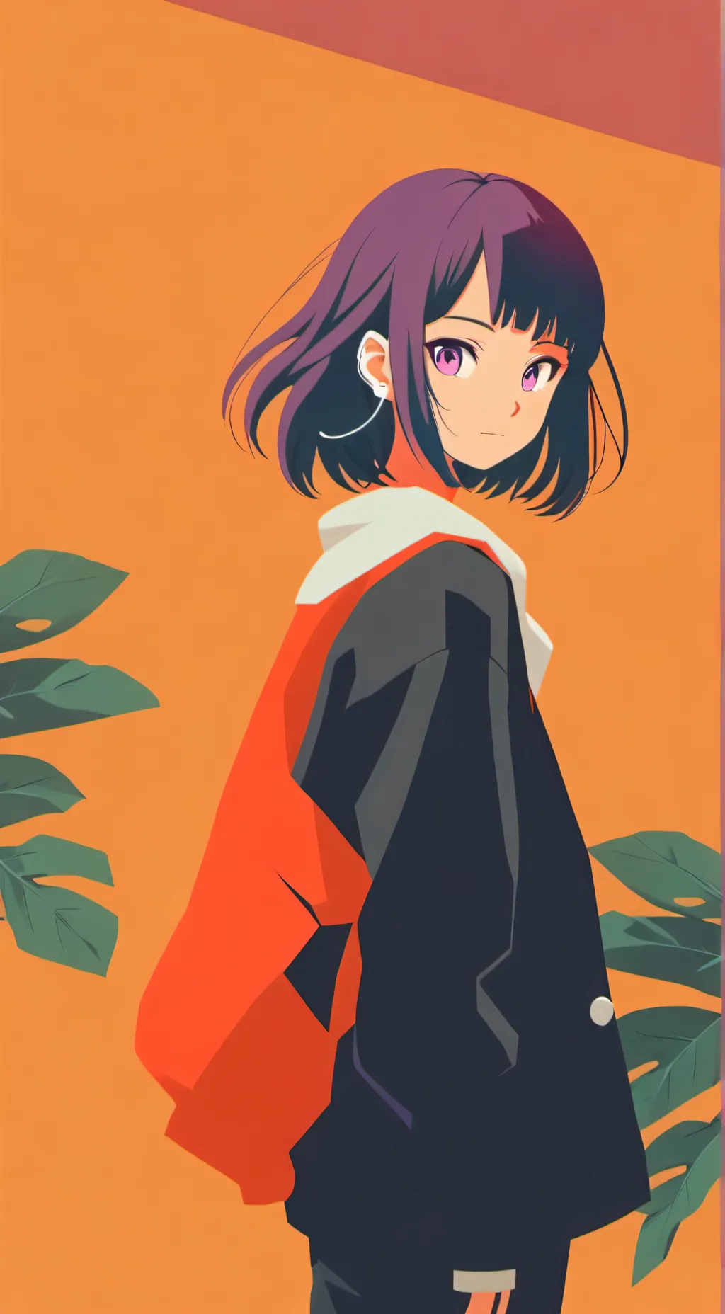 ai character: your a pro hero background