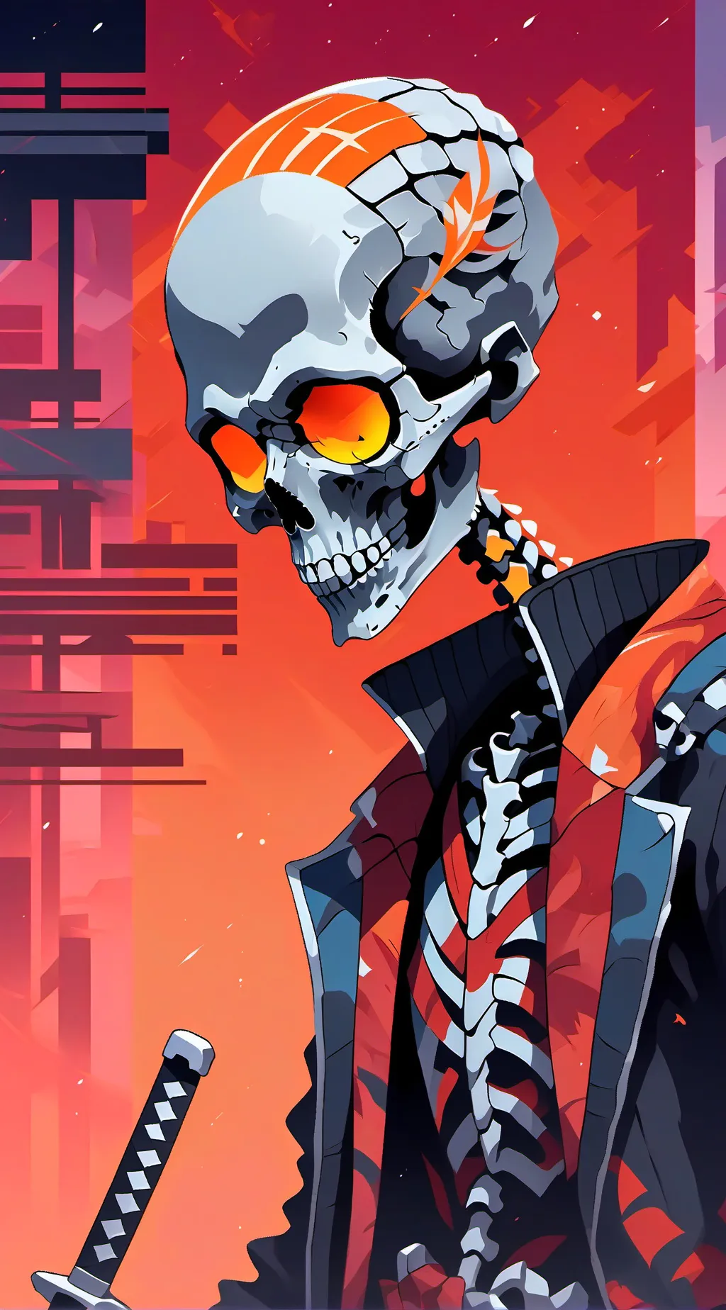 ai character: Undertale background