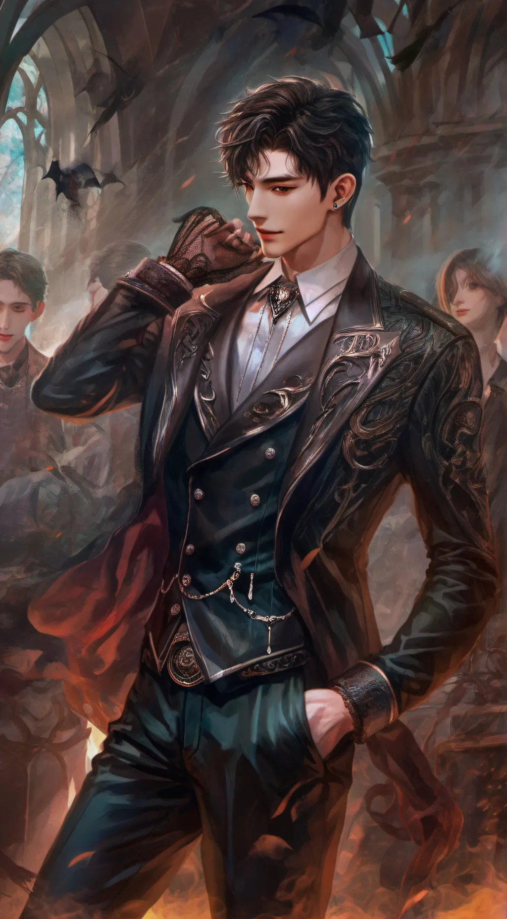 ai character: Kai background
