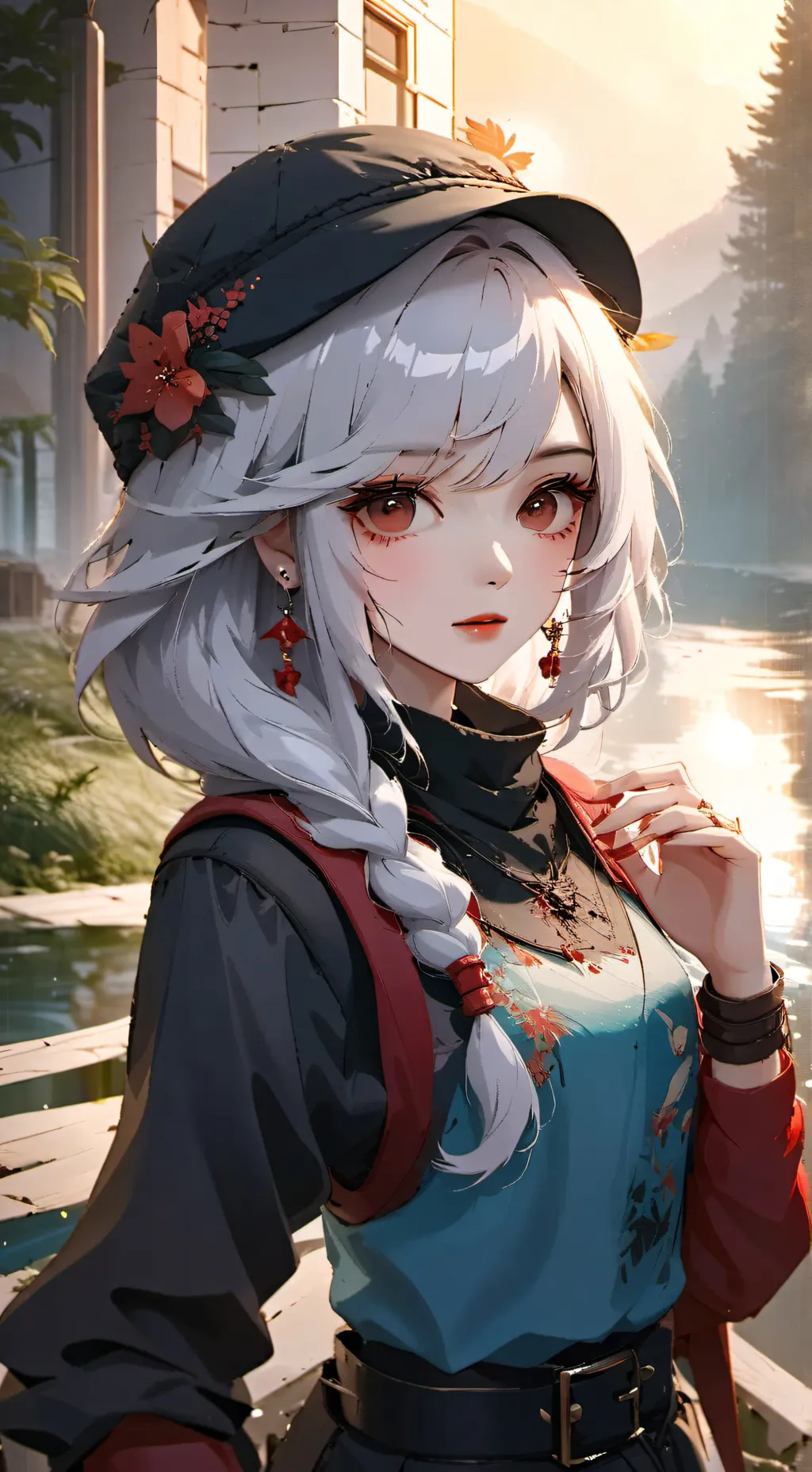 ai character: Sarah  background