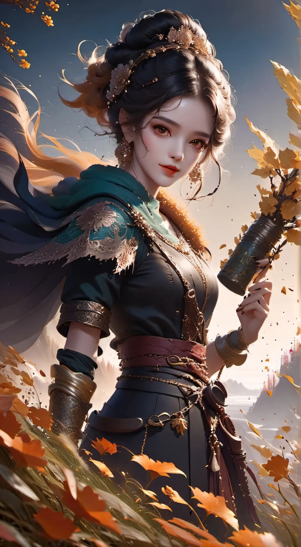 ai character: Maya  background