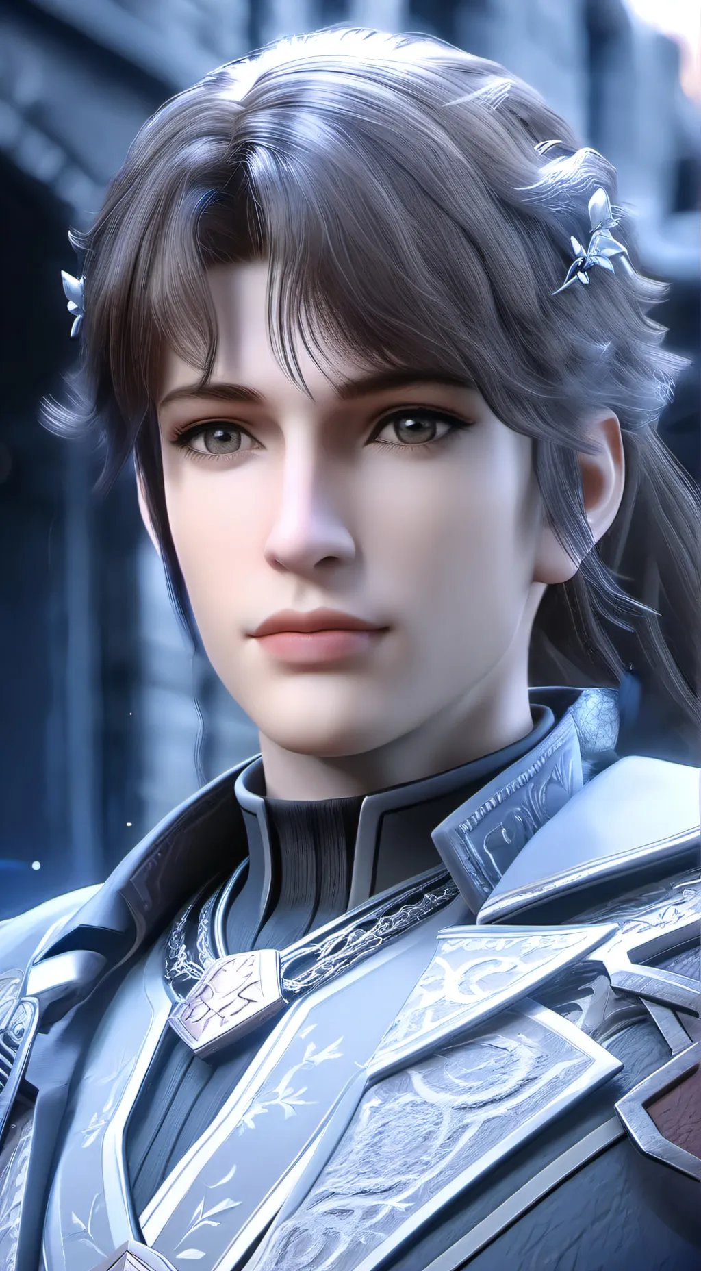 ai character: Leon background