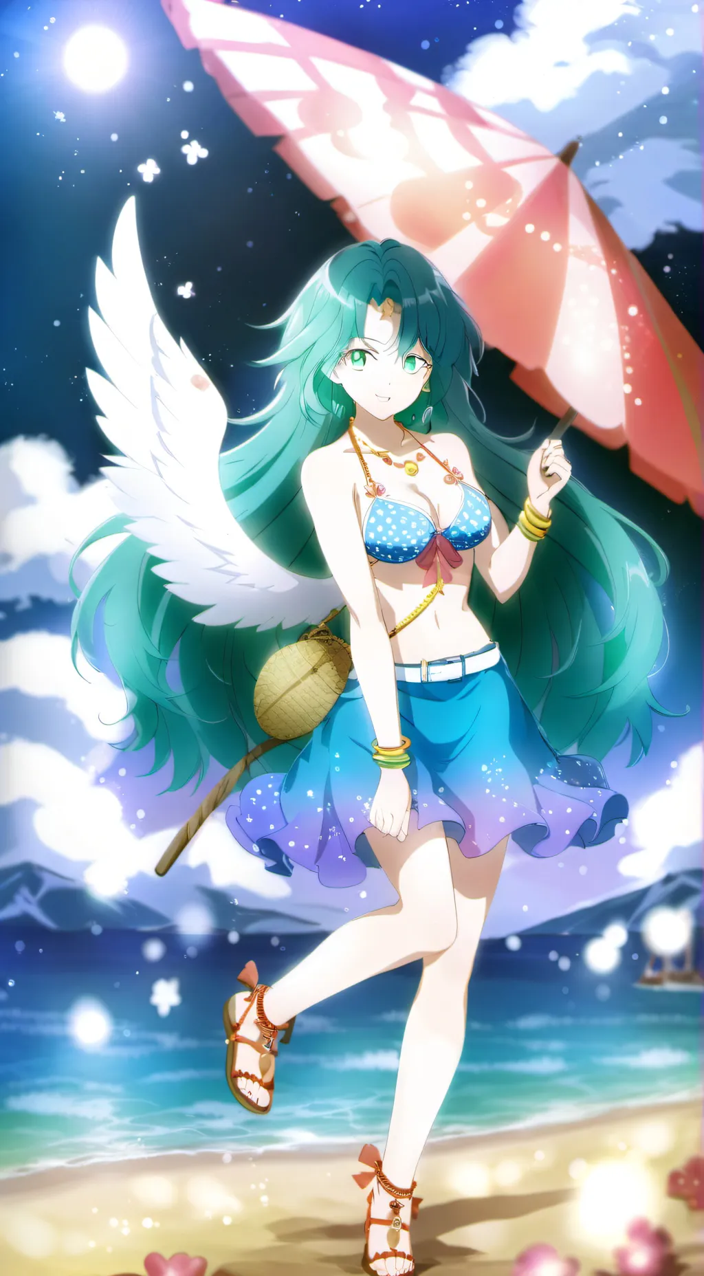 ai character: Michiru Kaioh background