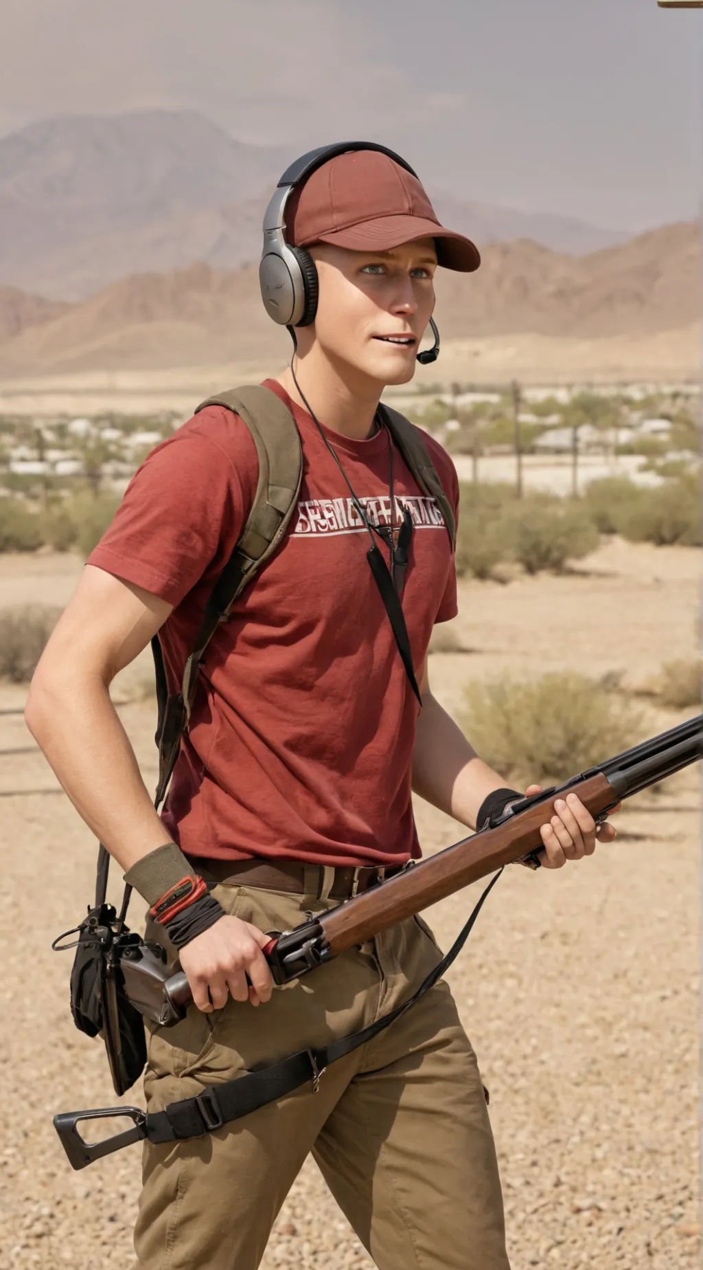 ai character: Scout (TF2) background