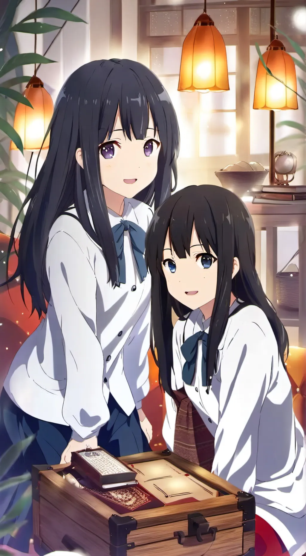 ai character: mam  background