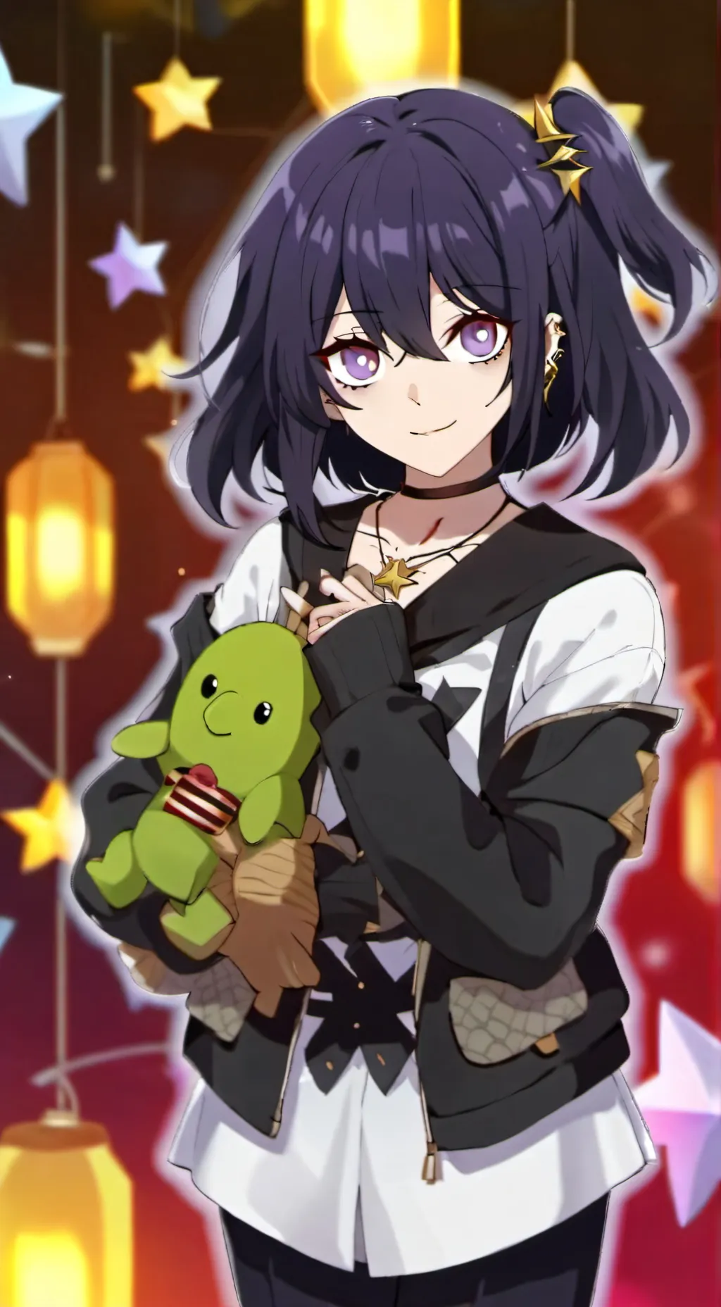 ai character: ￼MHA sleepover background