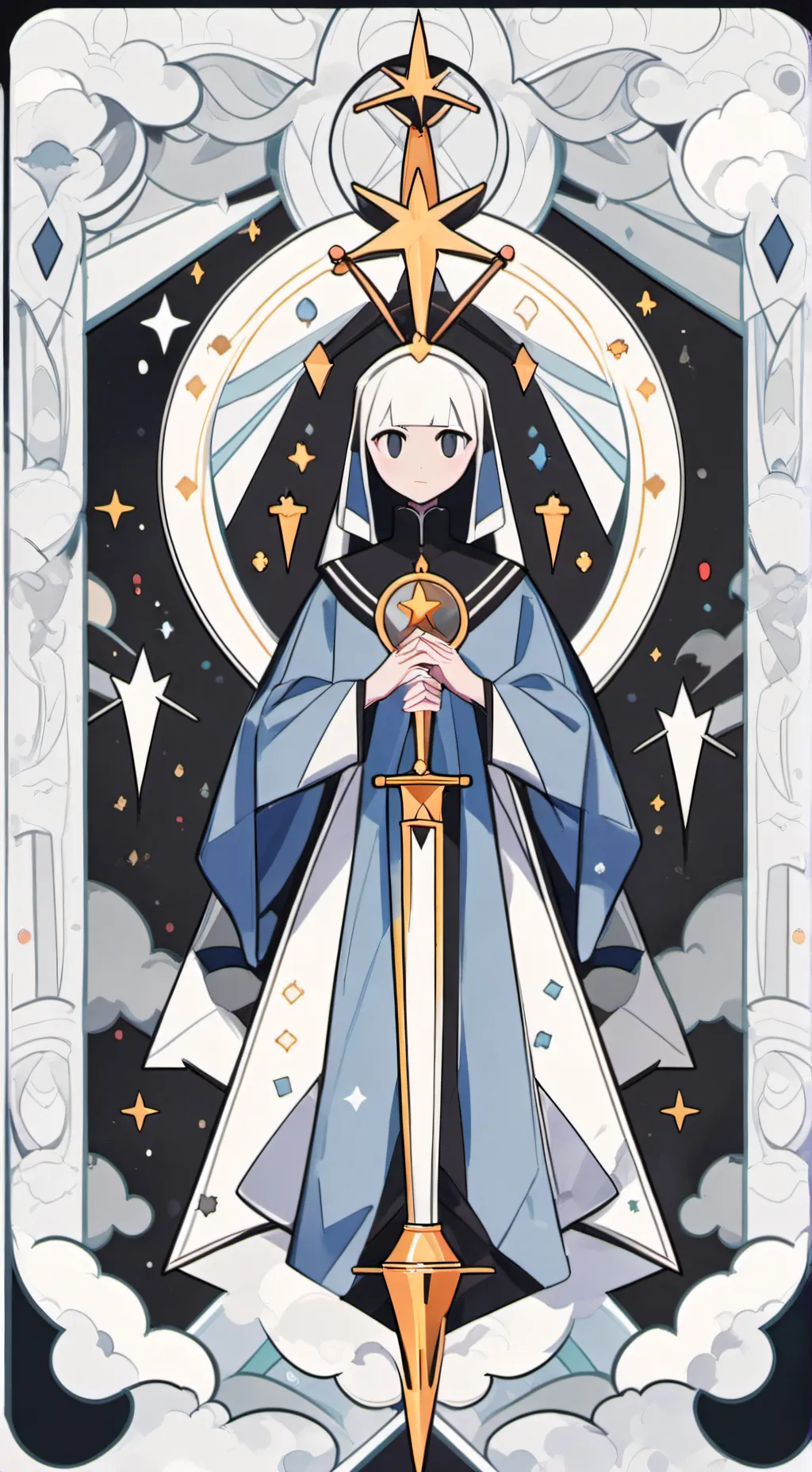 ai character: Jevin x Black sus background