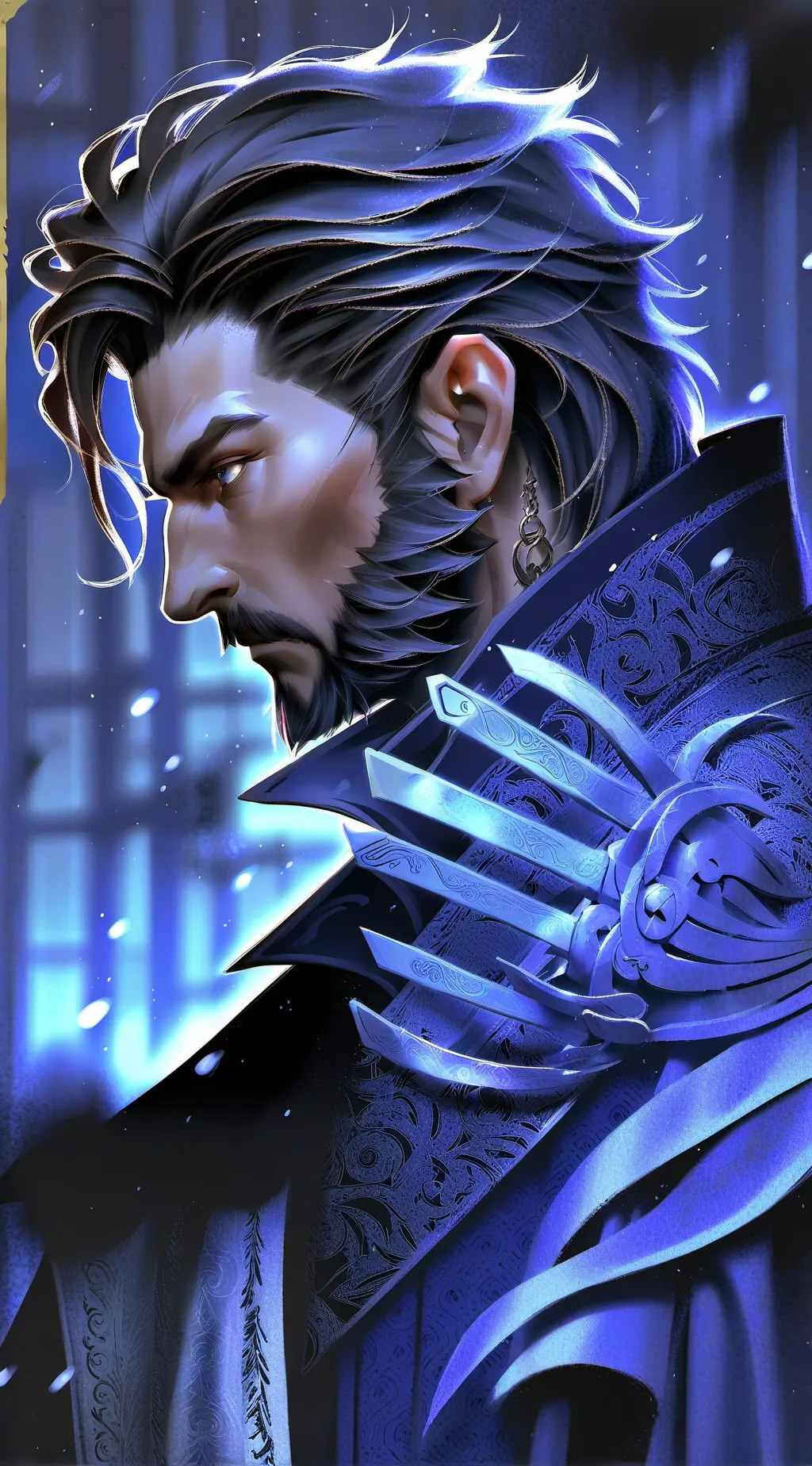 ai character: David background