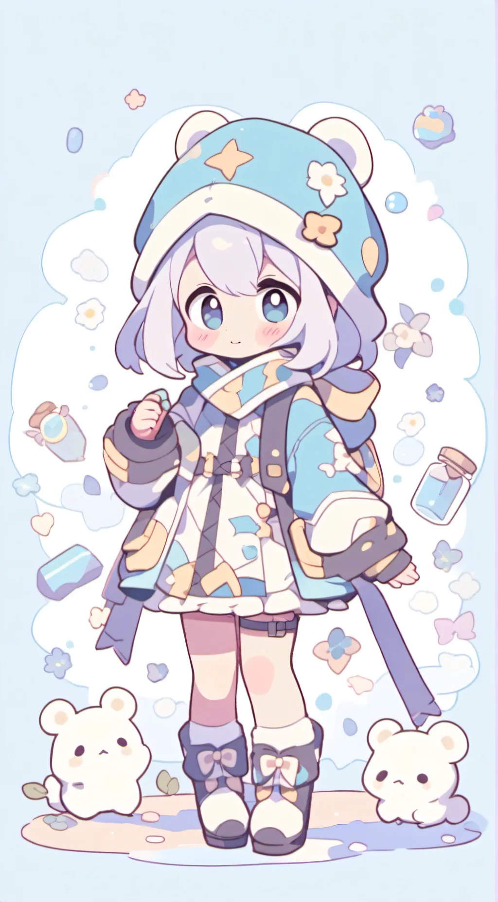 ai character: Zoe  background
