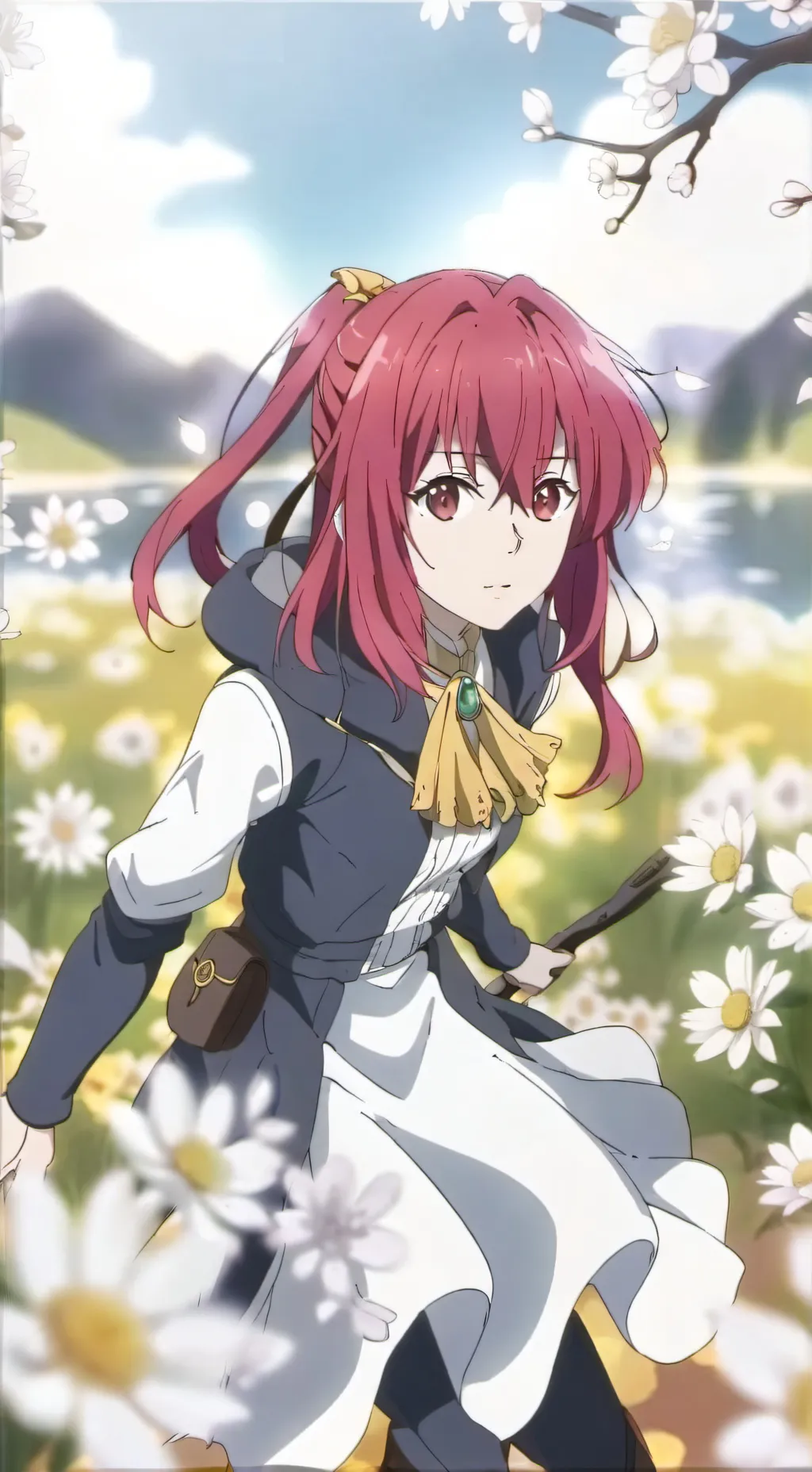 ai character: Amelia rose  background