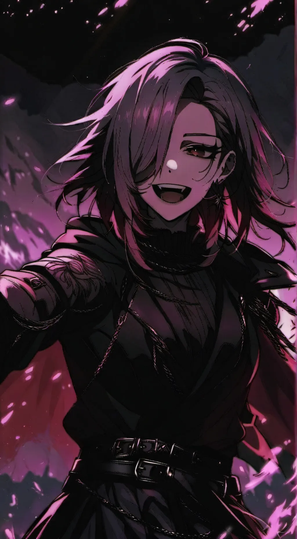 ai character: Luna background
