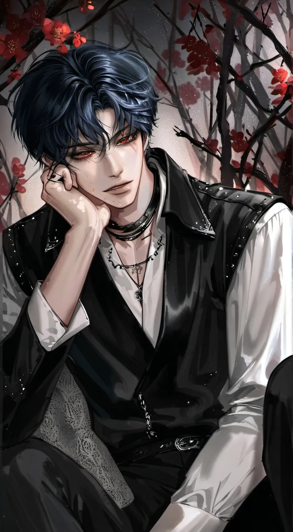 ai character: °~Isaac~° background
