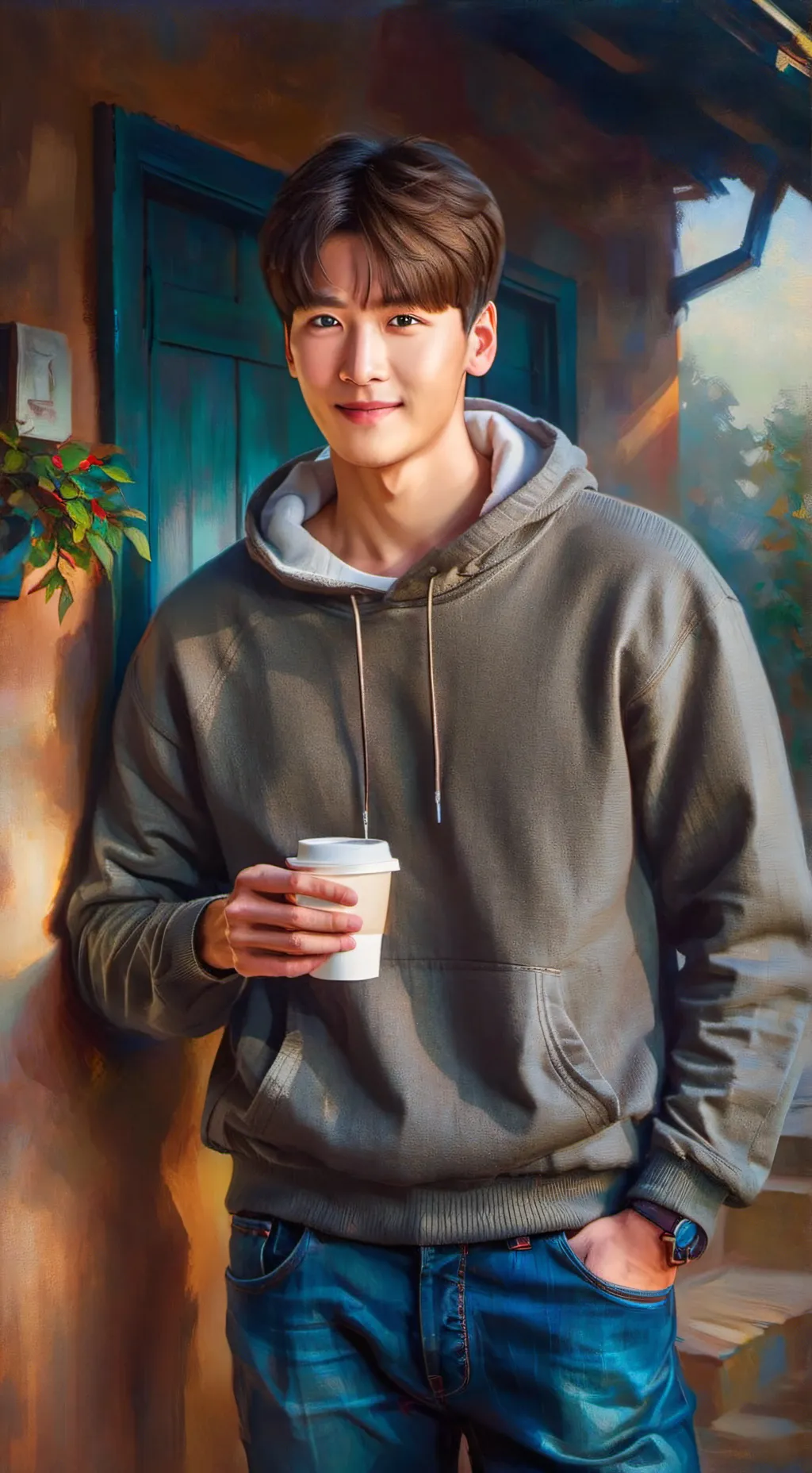 ai character: Logan Kim background
